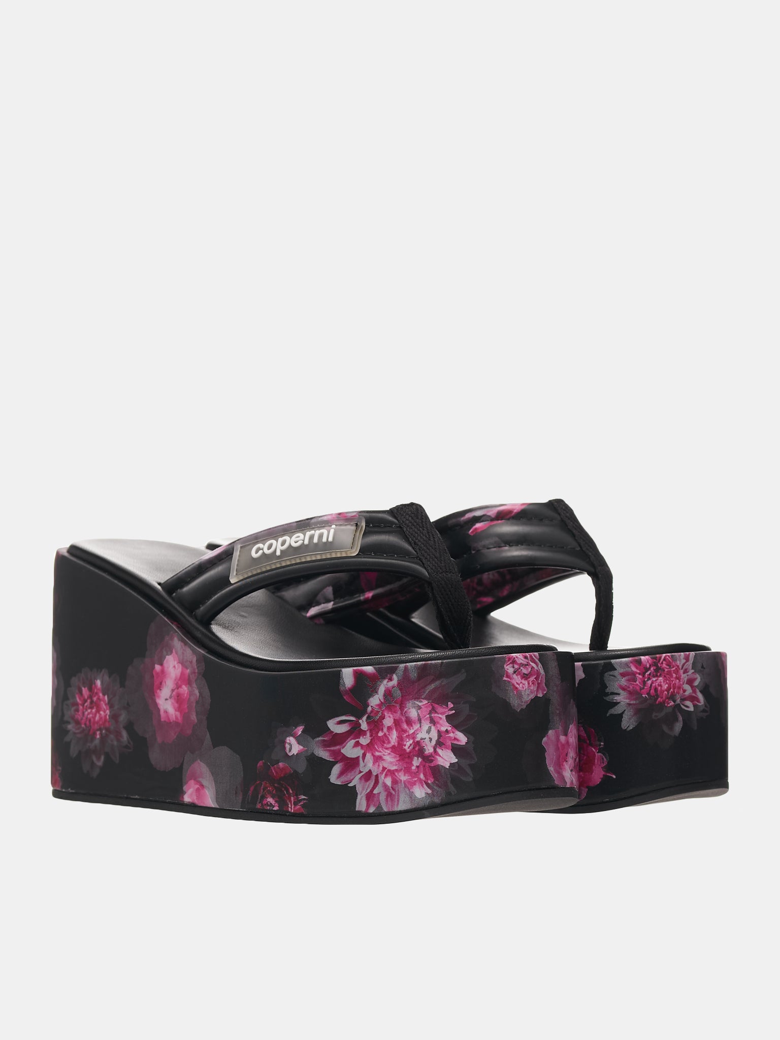 Coperni platform-sole sandals - White
