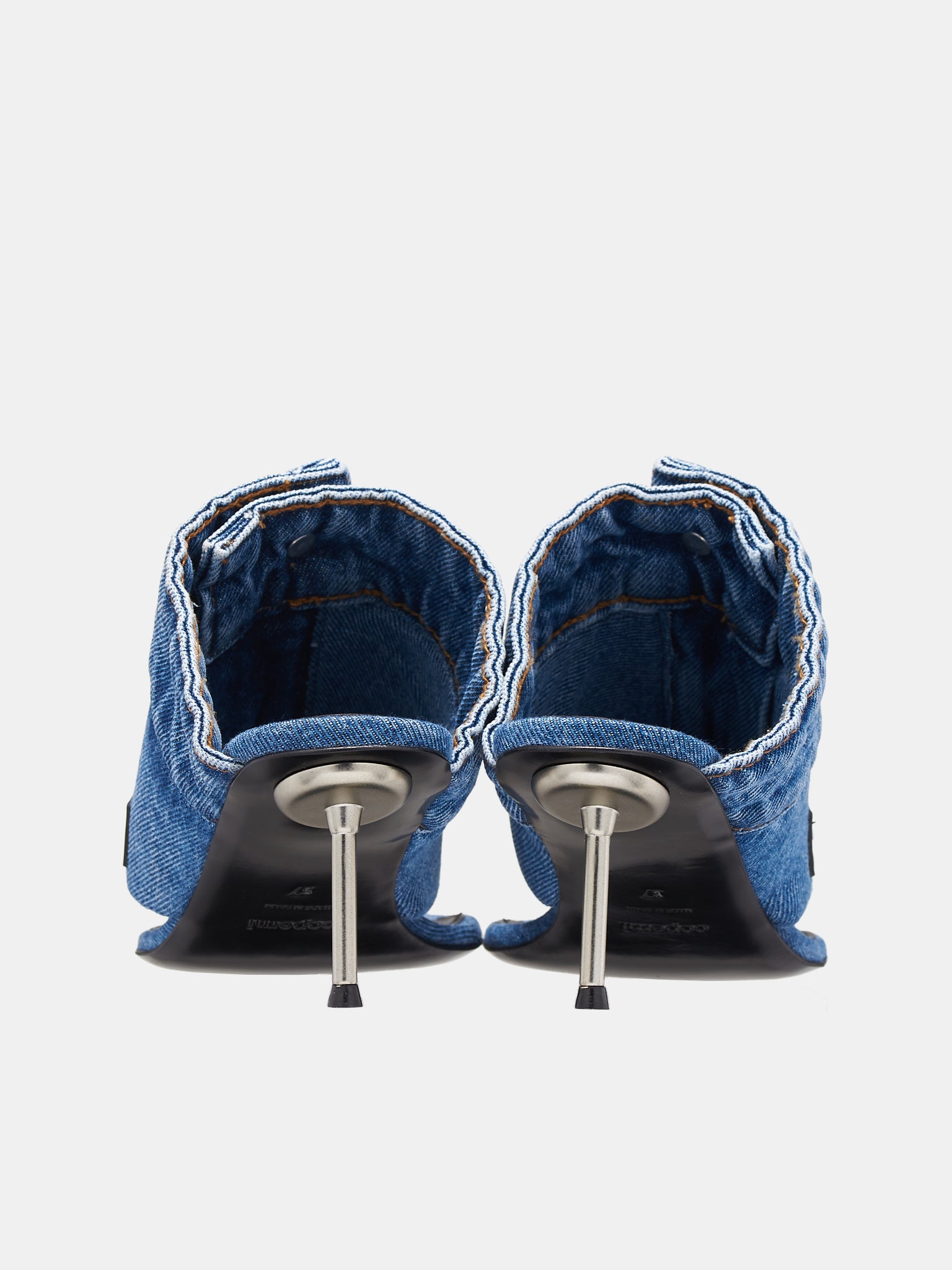 Denim Open Thong Sandal (COPSH51202-WASHED-BLUE)
