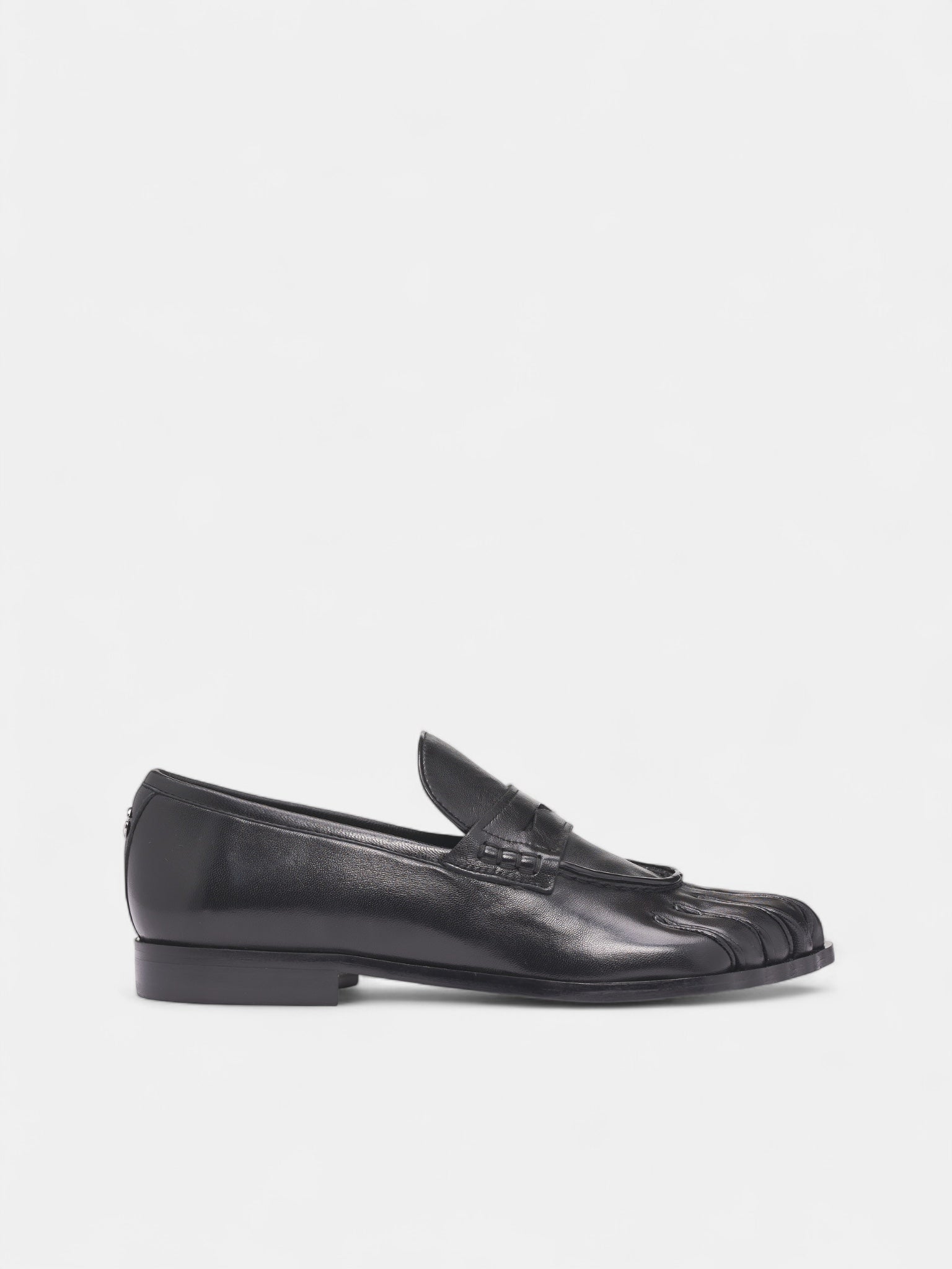 Black Five Toe Penny Loafers (COPSH88F6060-BLACK)