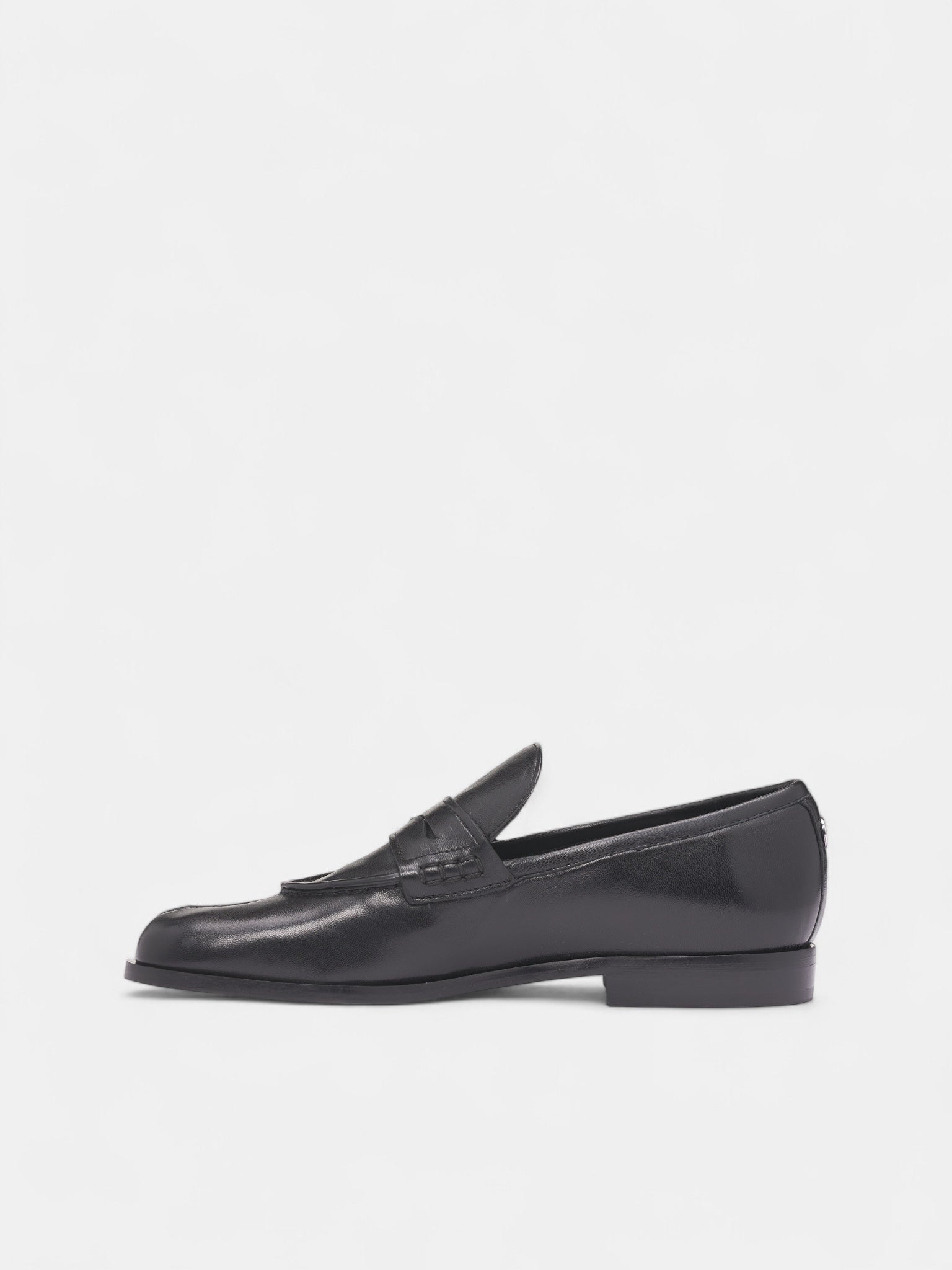Black Five Toe Penny Loafers (COPSH88F6060-BLACK)