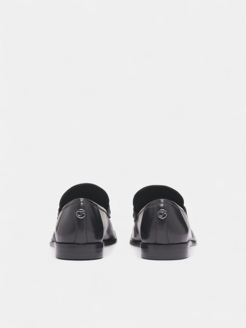 Black Five Toe Penny Loafers (COPSH88F6060-BLACK)