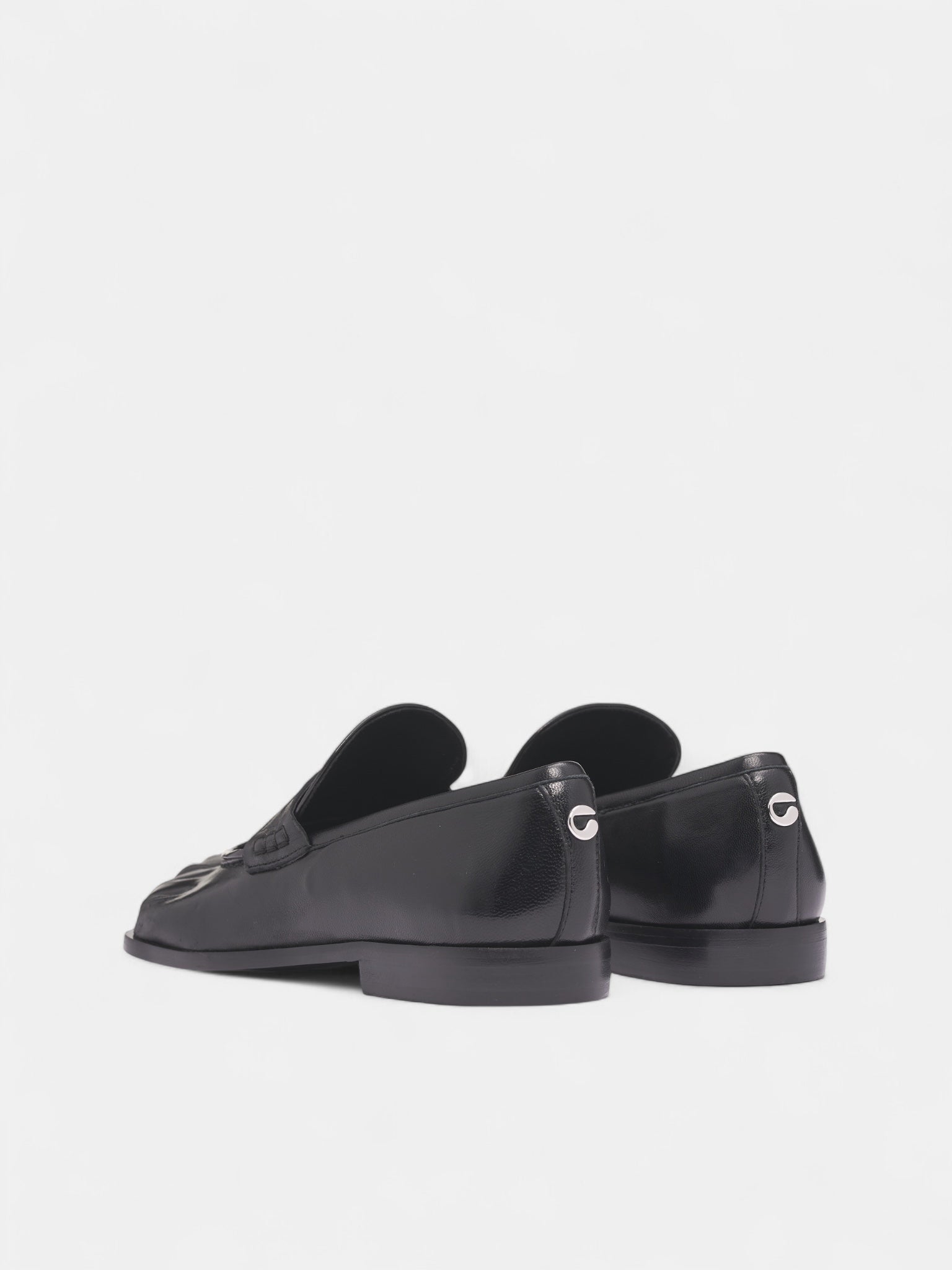 Black Five Toe Penny Loafers (COPSH88F6060-BLACK)