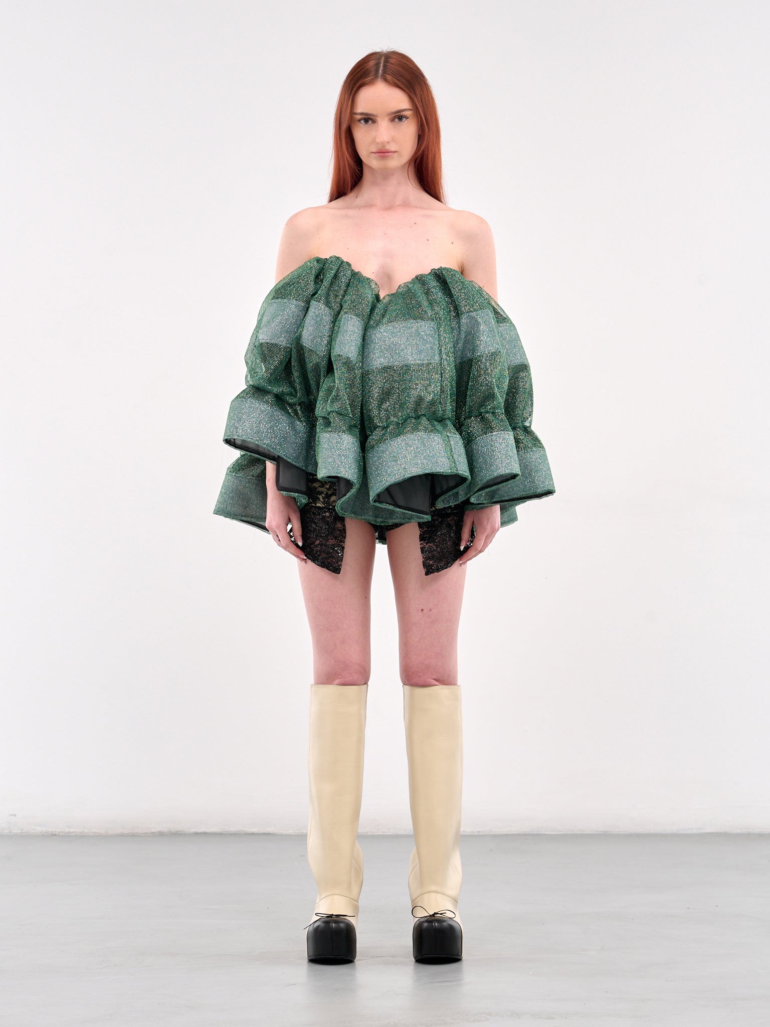Corsette Heart Dress (CORSETTE-HEART-GREEN)