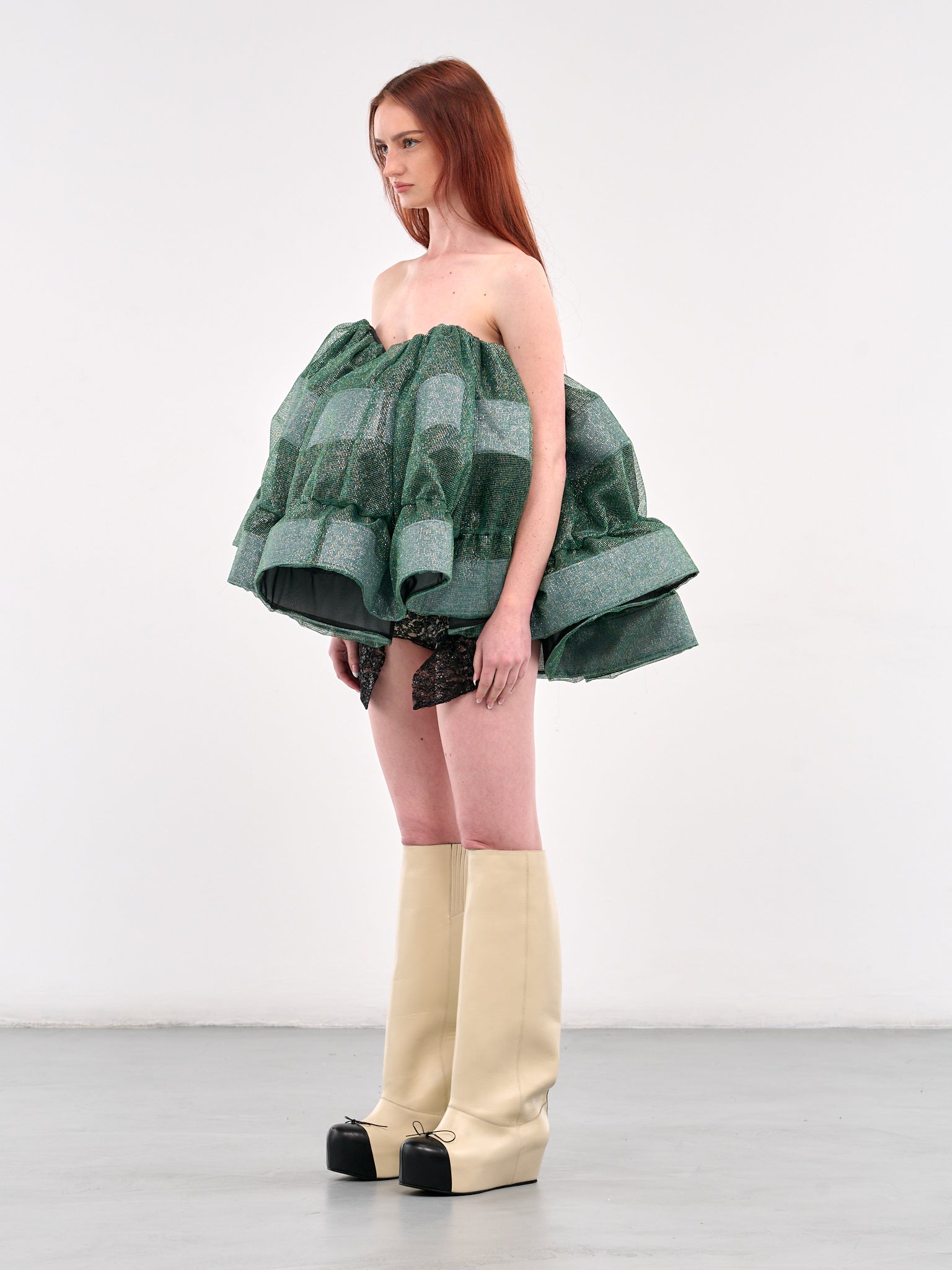 Corsette Heart Dress (CORSETTE-HEART-GREEN)