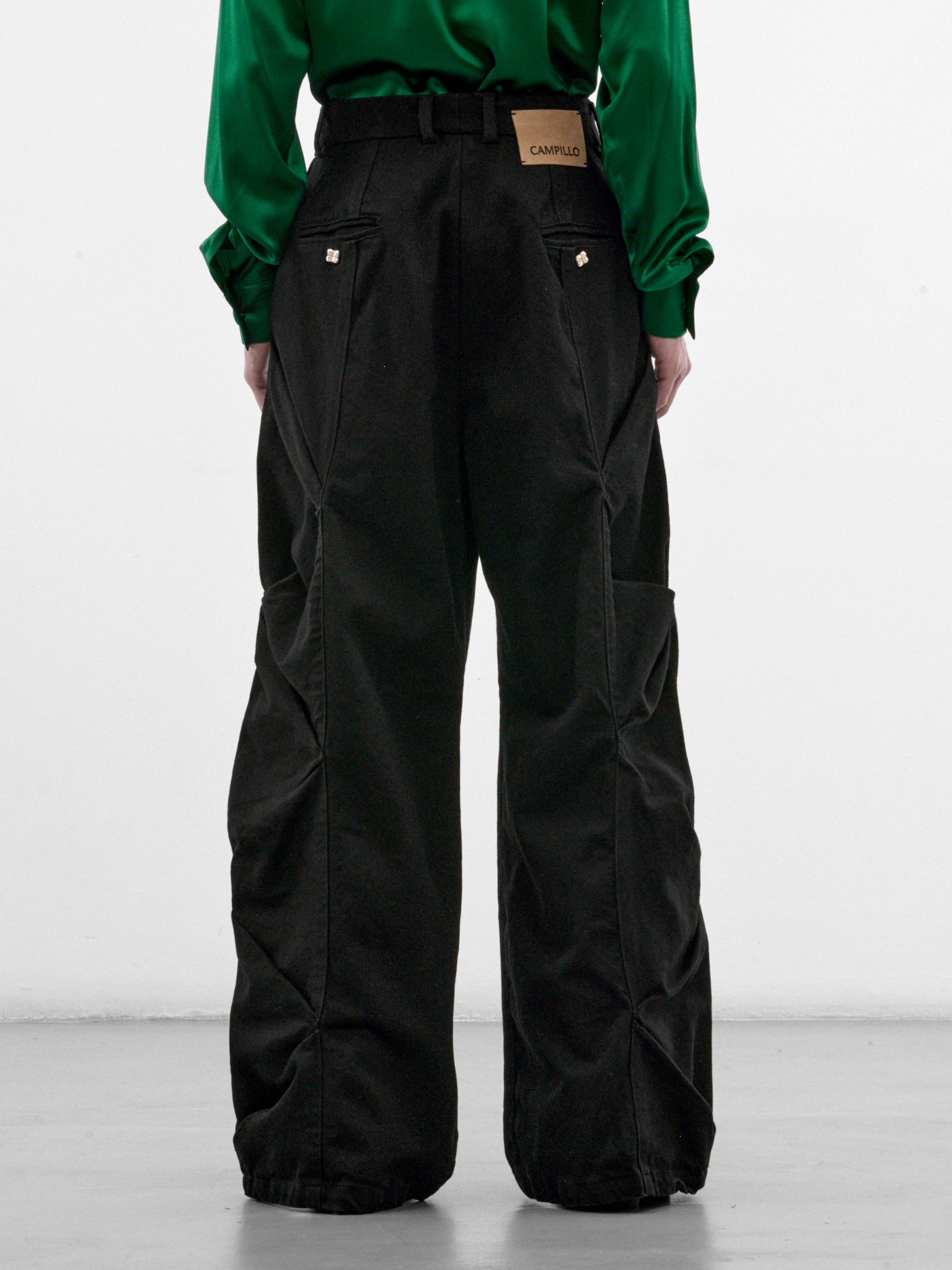Cruces Black Denim Pants (CRUCES-PANTS-DENIM-BLACK)