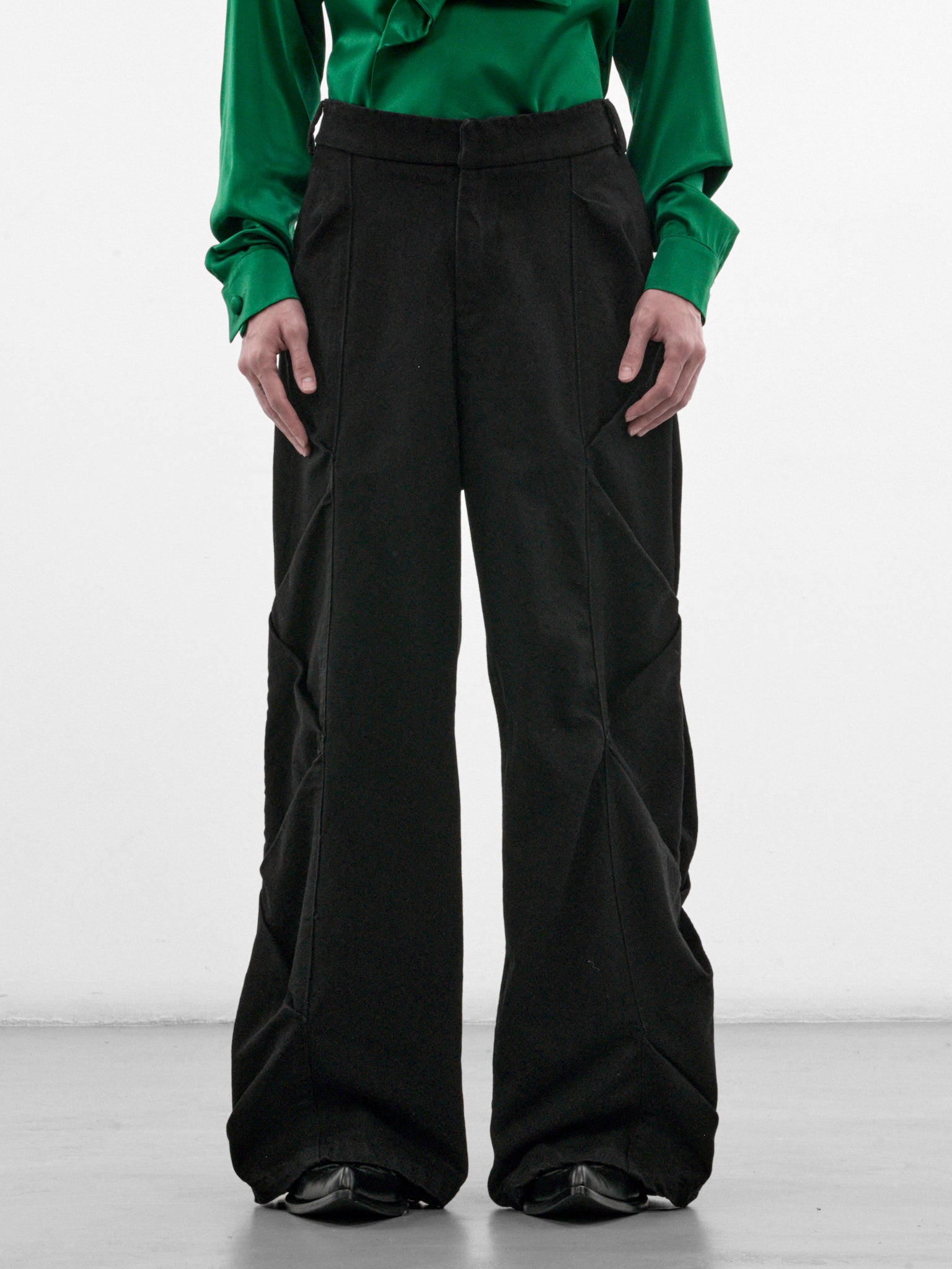 Cruces Black Denim Pants (CRUCES-PANTS-DENIM-BLACK)