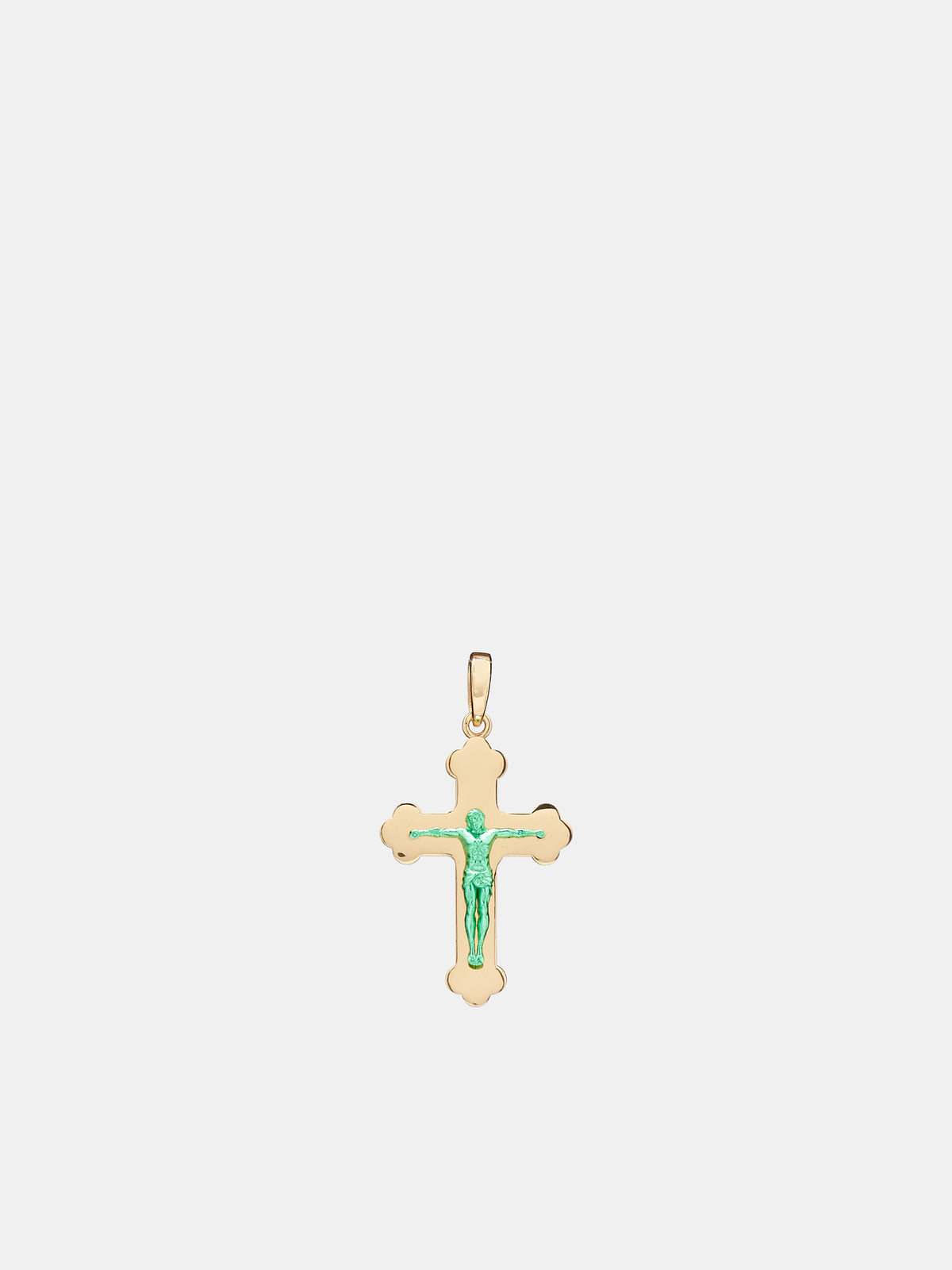The Small Jesus Piece (CRVEPLS-YELLOW-GOLD)