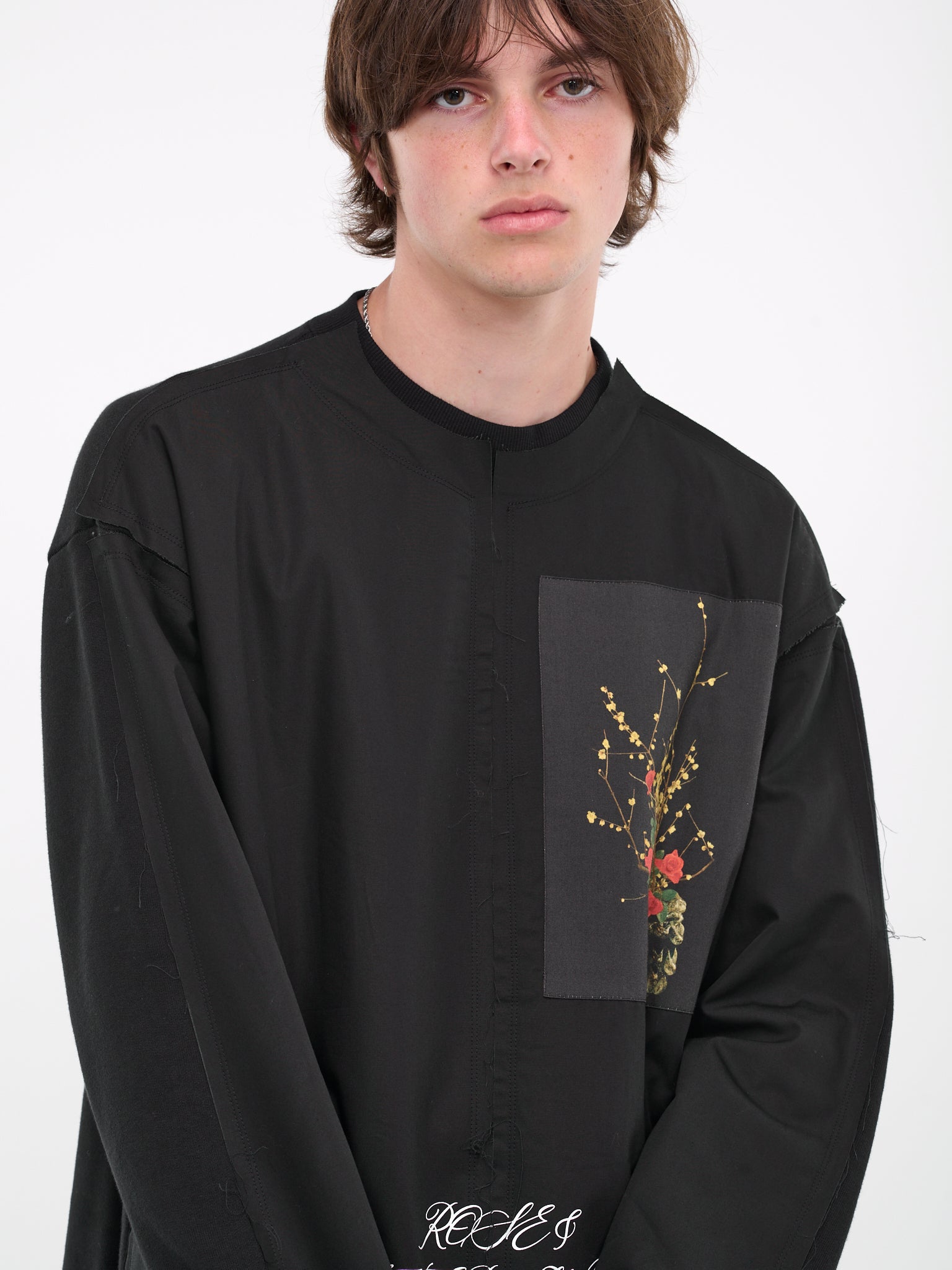 Patch Sweater (CS03-BLACK)