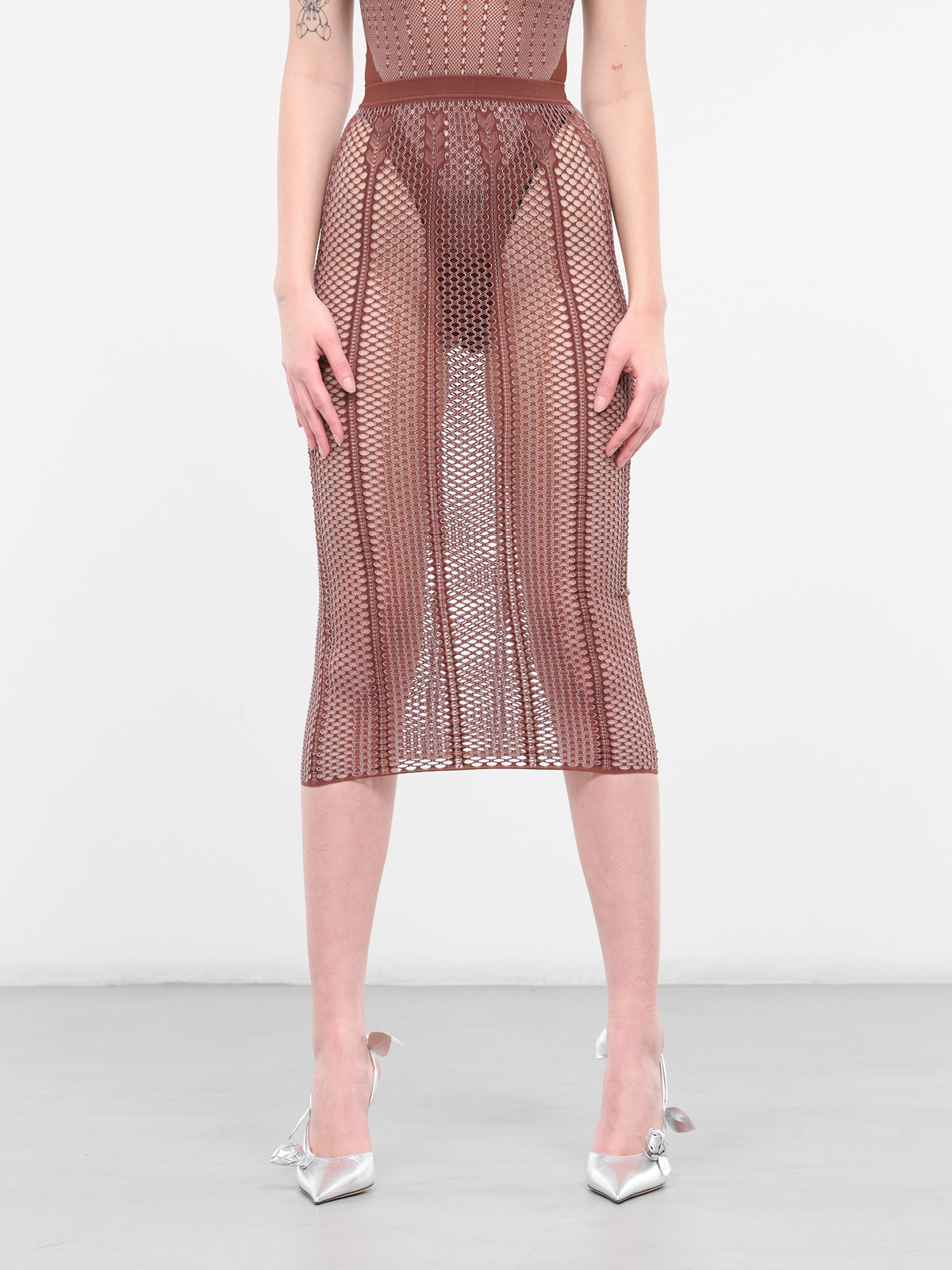 Fortune Skirt (CSW148-FORTUNE-OLD-MONEY-BROWN)