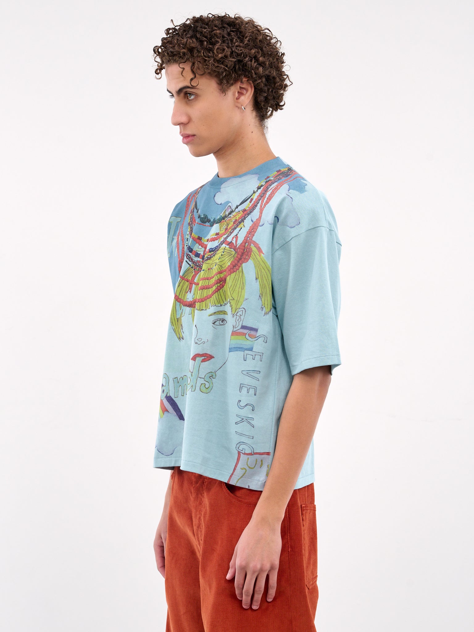 Graphic Tee (CT-SV-NGS-1006-SAX-LIGHT-BLUE)