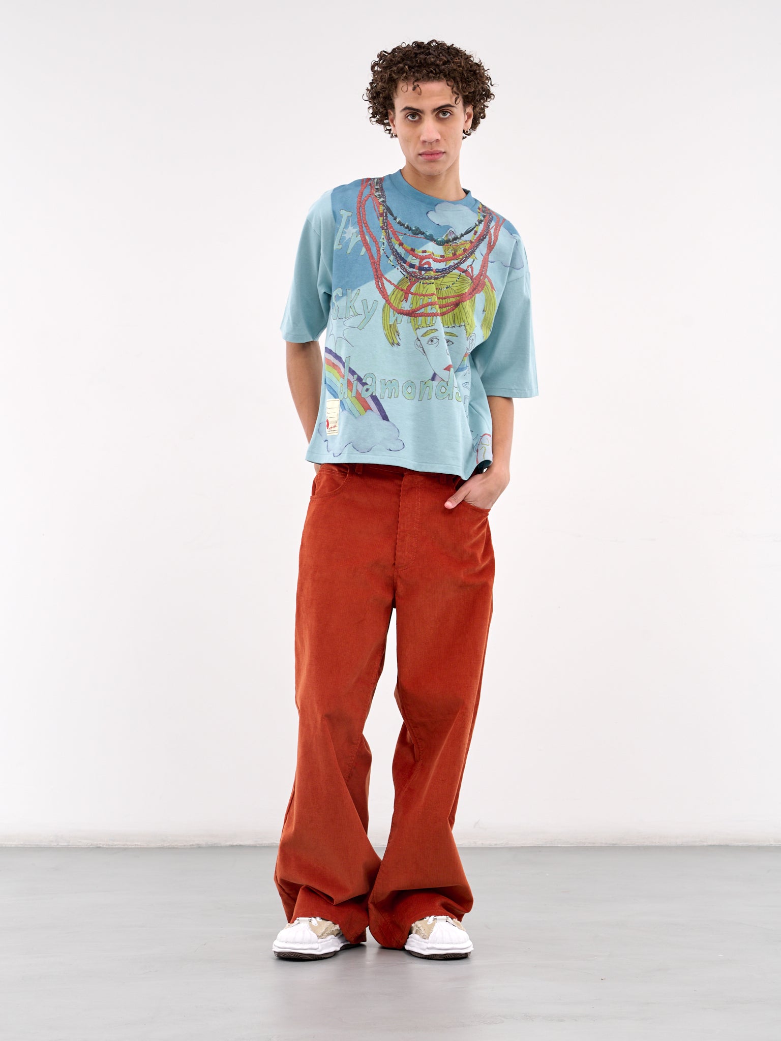 Graphic Tee (CT-SV-NGS-1006-SAX-LIGHT-BLUE)