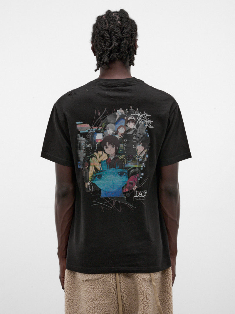 Black SEV vs Lain Tee (CT-SV-NRA-1013-BLACK)