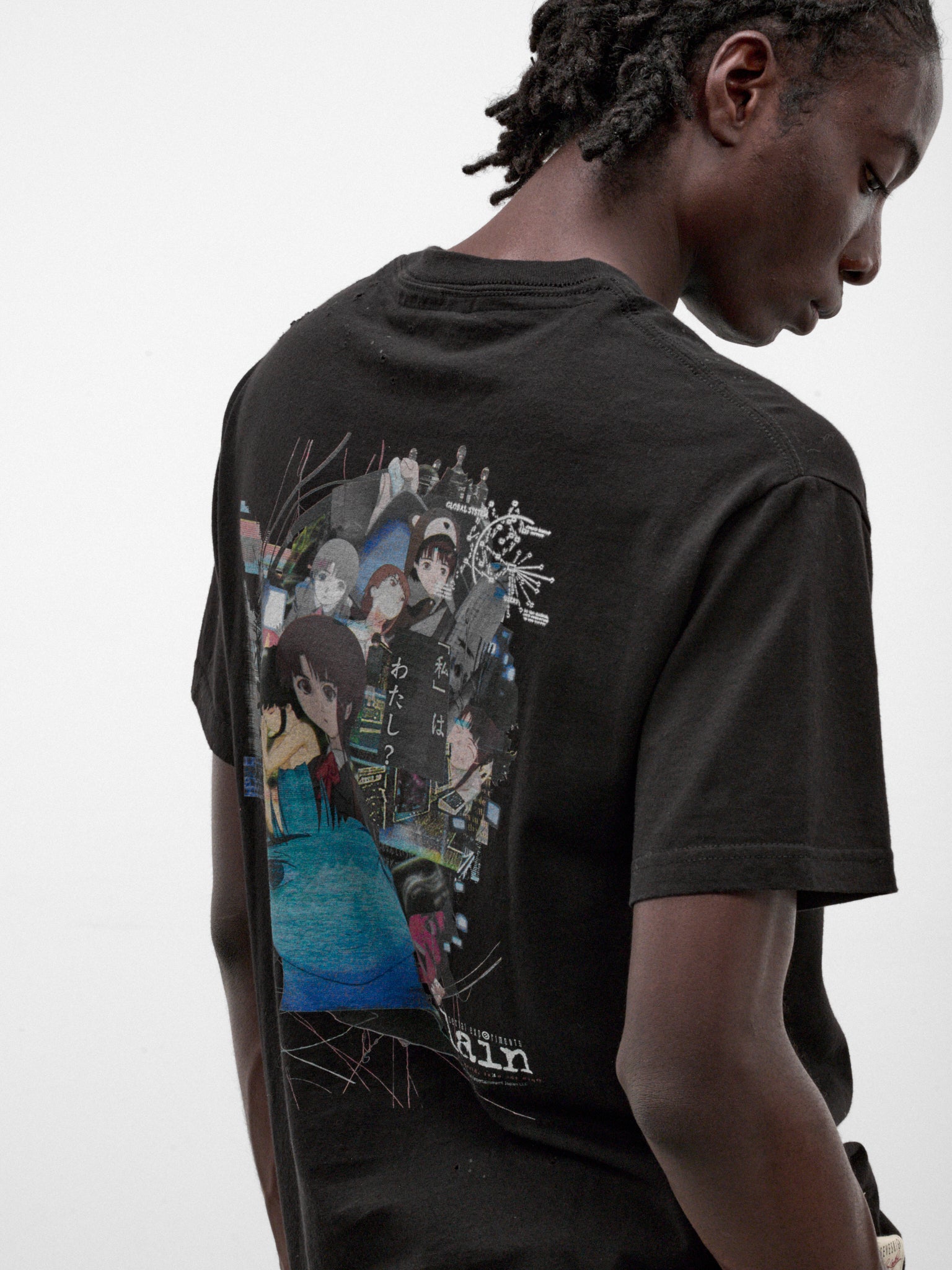 Black SEV vs Lain Tee (CT-SV-NRA-1013-BLACK)