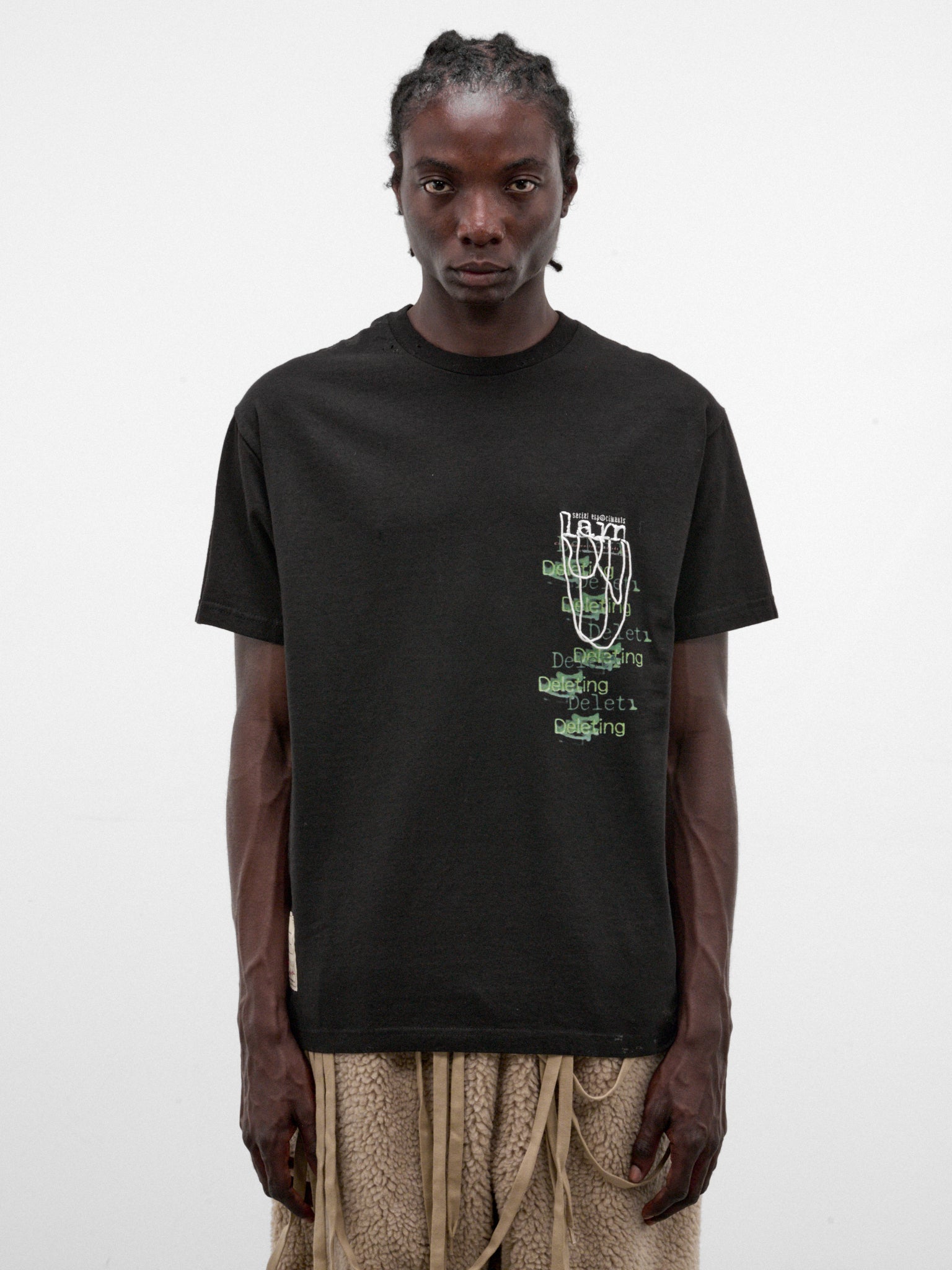 Black SEV vs Lain Tee (CT-SV-NRA-1013-BLACK)