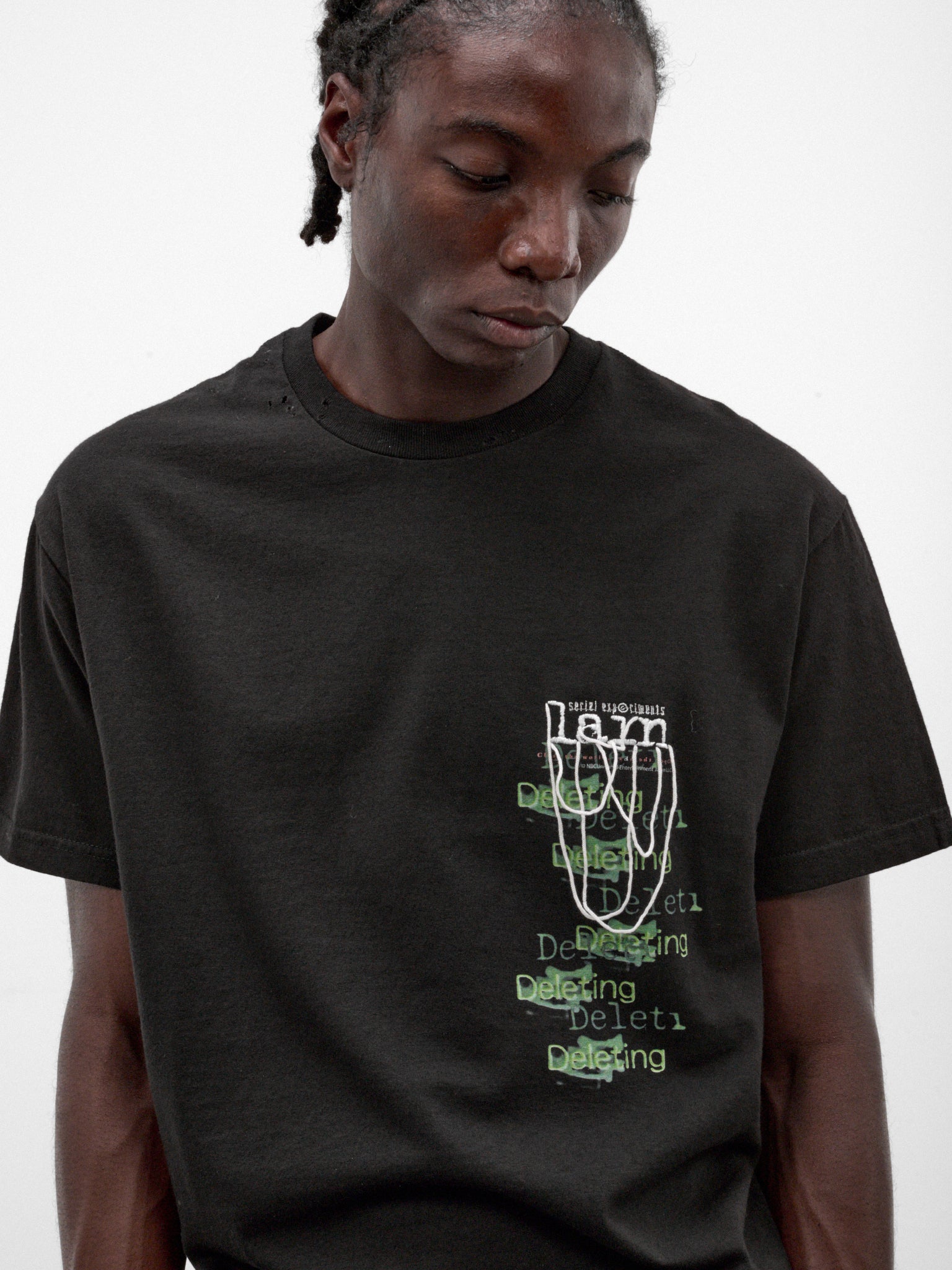 Black SEV vs Lain Tee (CT-SV-NRA-1013-BLACK)
