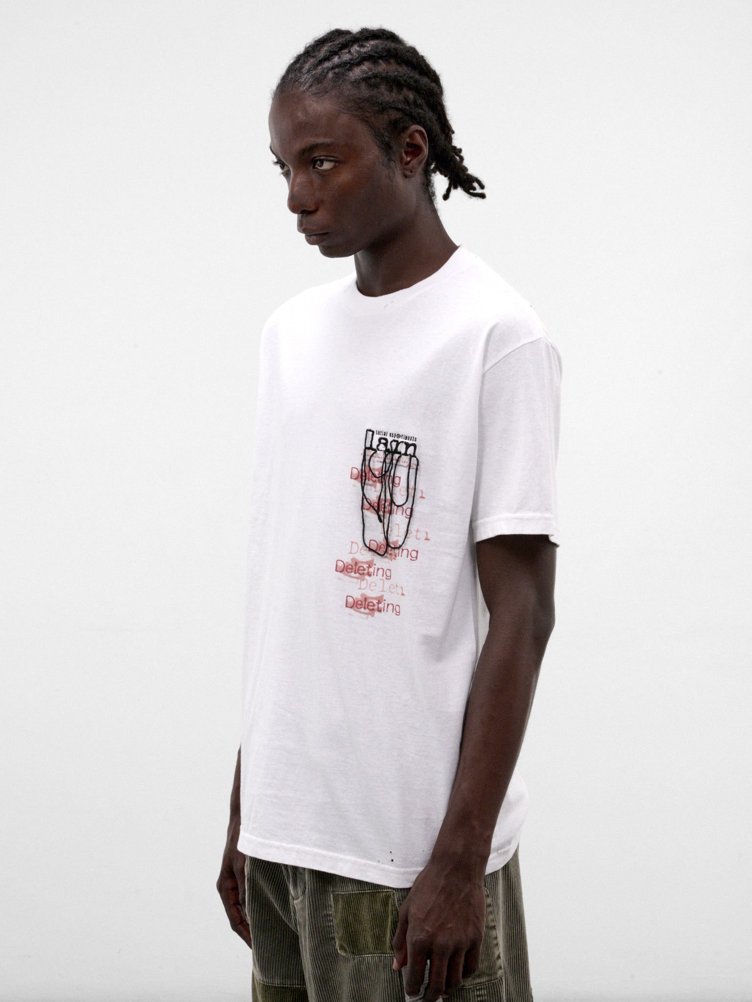 White SEV vs Lain Tee (CT-SV-NRA-1013-WHITE)