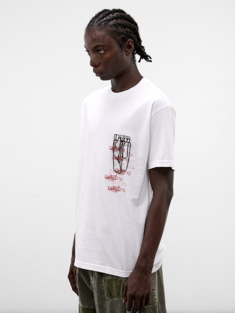 White SEV vs Lain Tee (CT-SV-NRA-1013-WHITE)