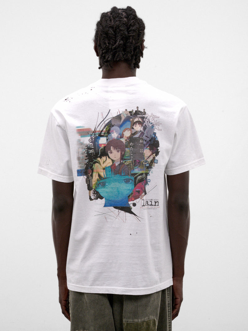 White SEV vs Lain Tee (CT-SV-NRA-1013-WHITE)