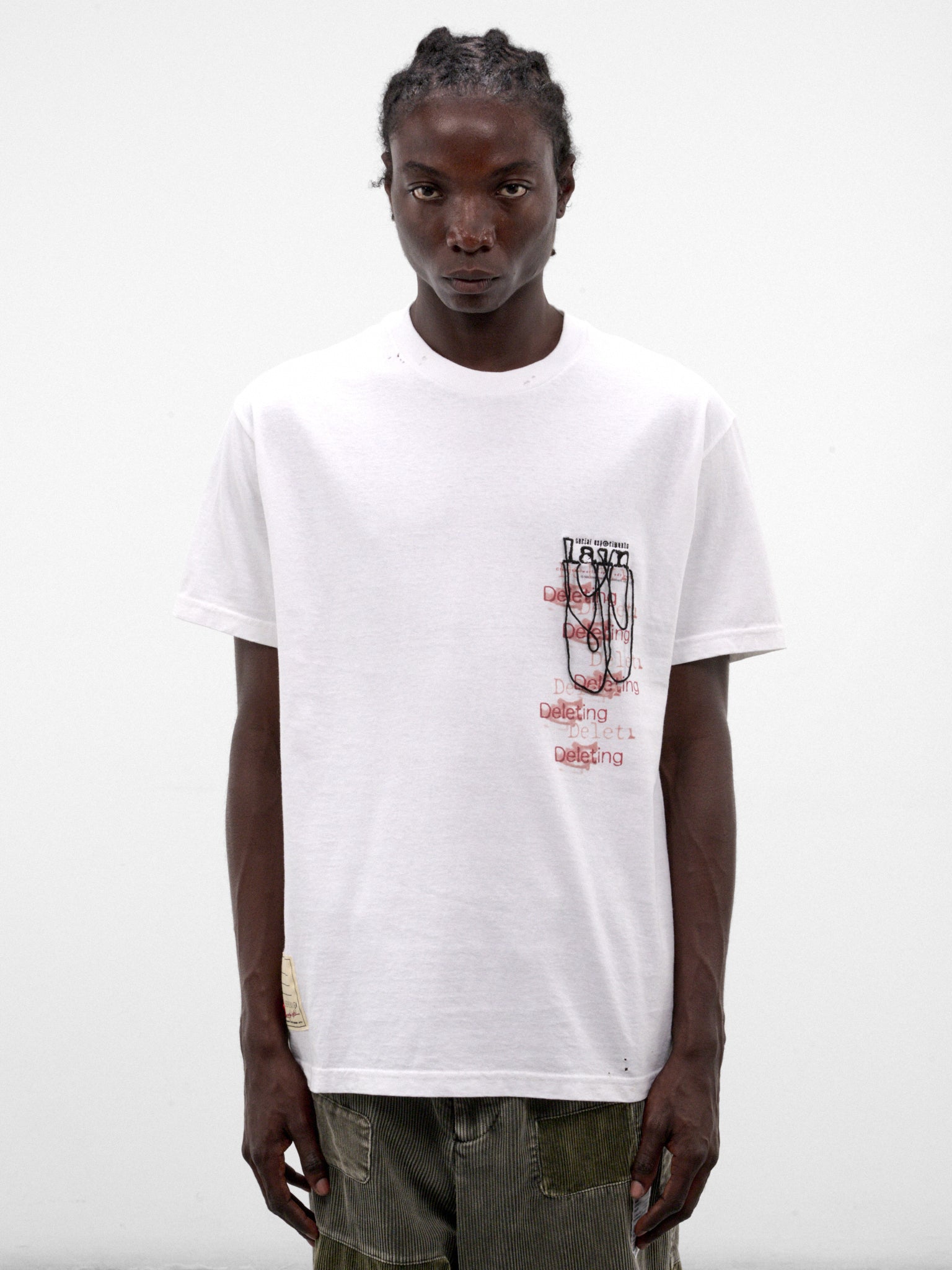 White SEV vs Lain Tee (CT-SV-NRA-1013-WHITE)