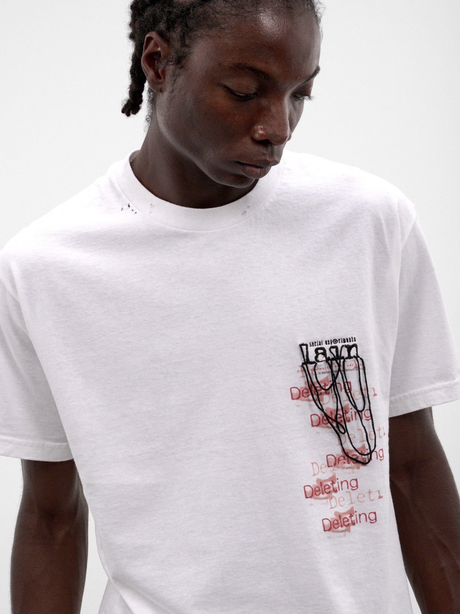 White SEV vs Lain Tee (CT-SV-NRA-1013-WHITE)
