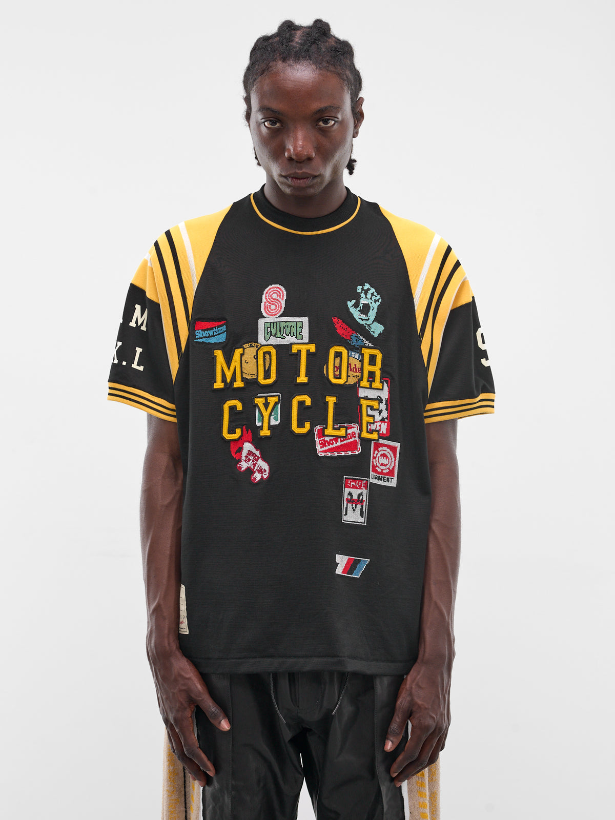 Black Motorcycle Memories Practice Tee (CT-SV-NRS-1001-BLACK)