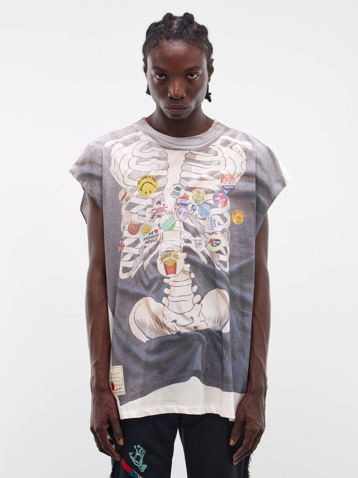 Trompe L'oeil Vintage Graphic Tee (CT-SV-NRS-1009-BLACK)