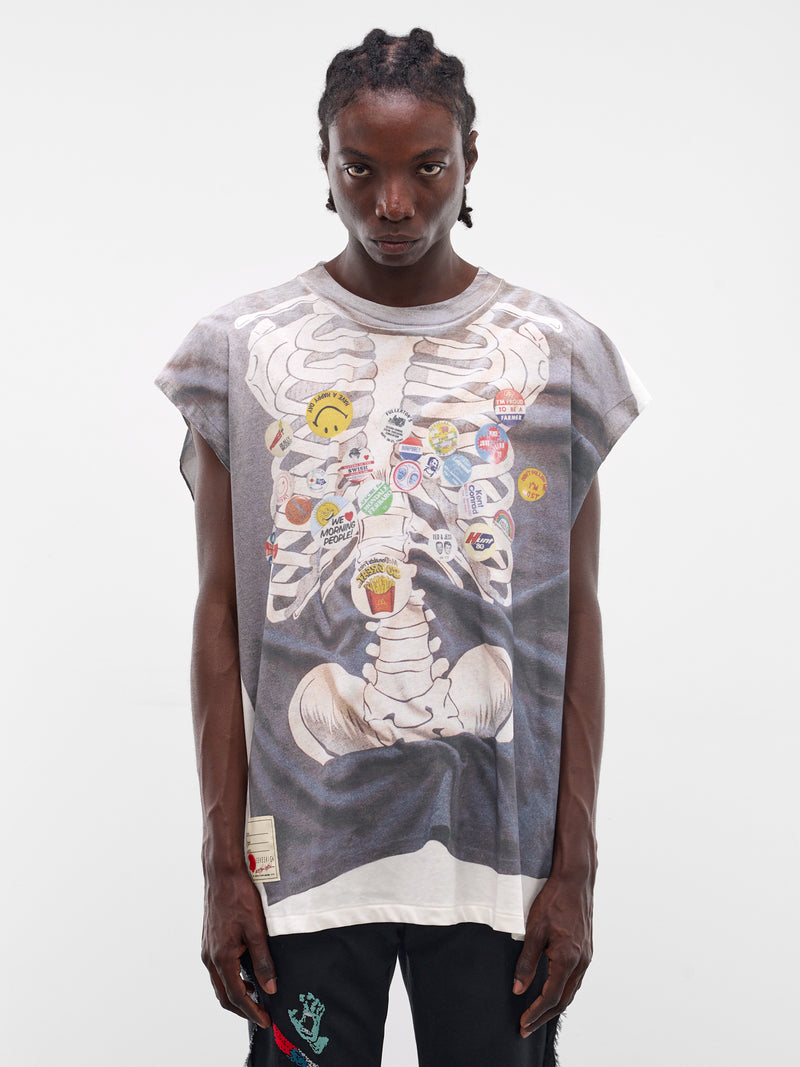 Trompe L'oeil Vintage Graphic Tee (CT-SV-NRS-1009-BLACK)