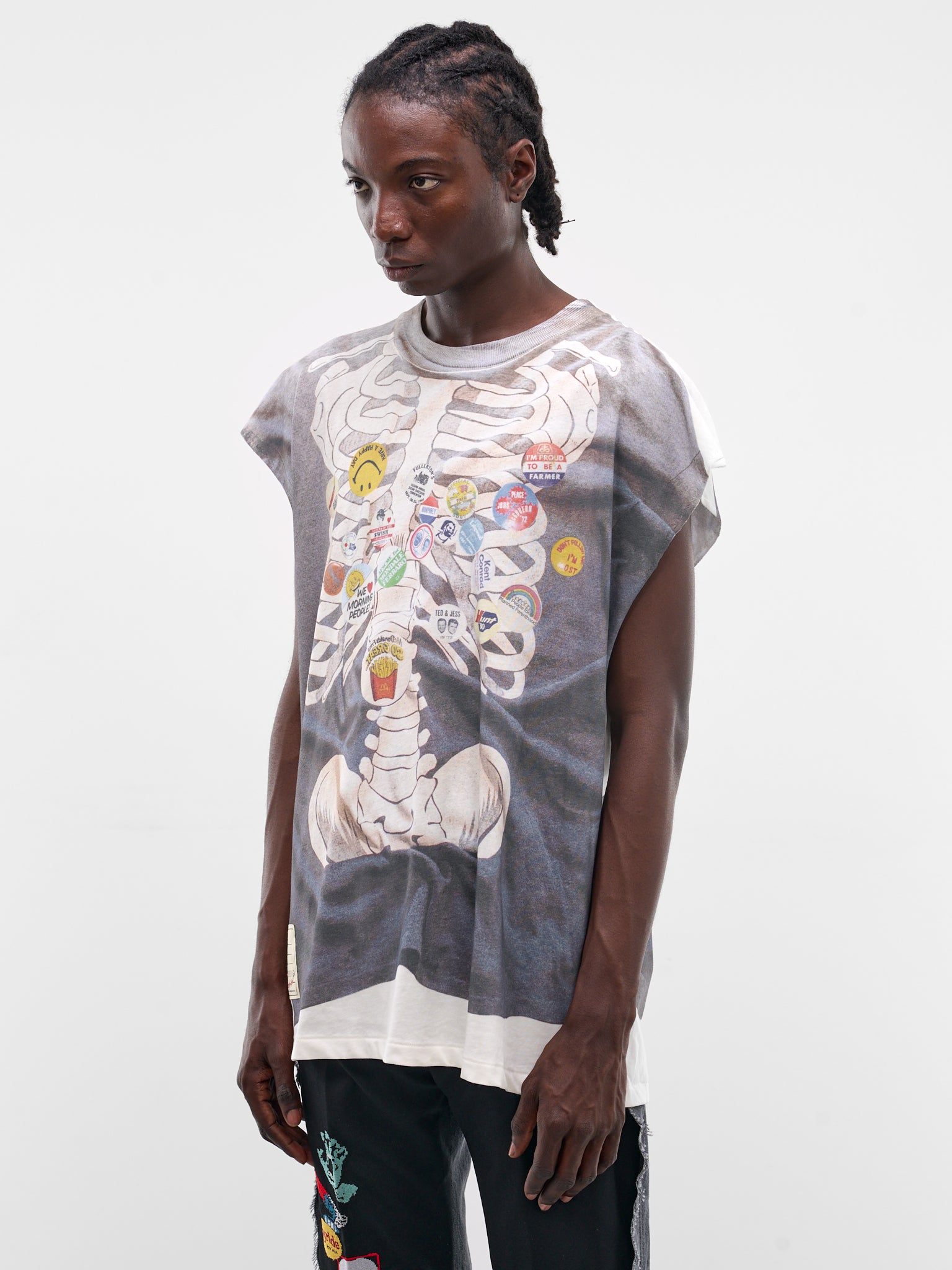 Trompe L'oeil Vintage Graphic Tee (CT-SV-NRS-1009-BLACK)