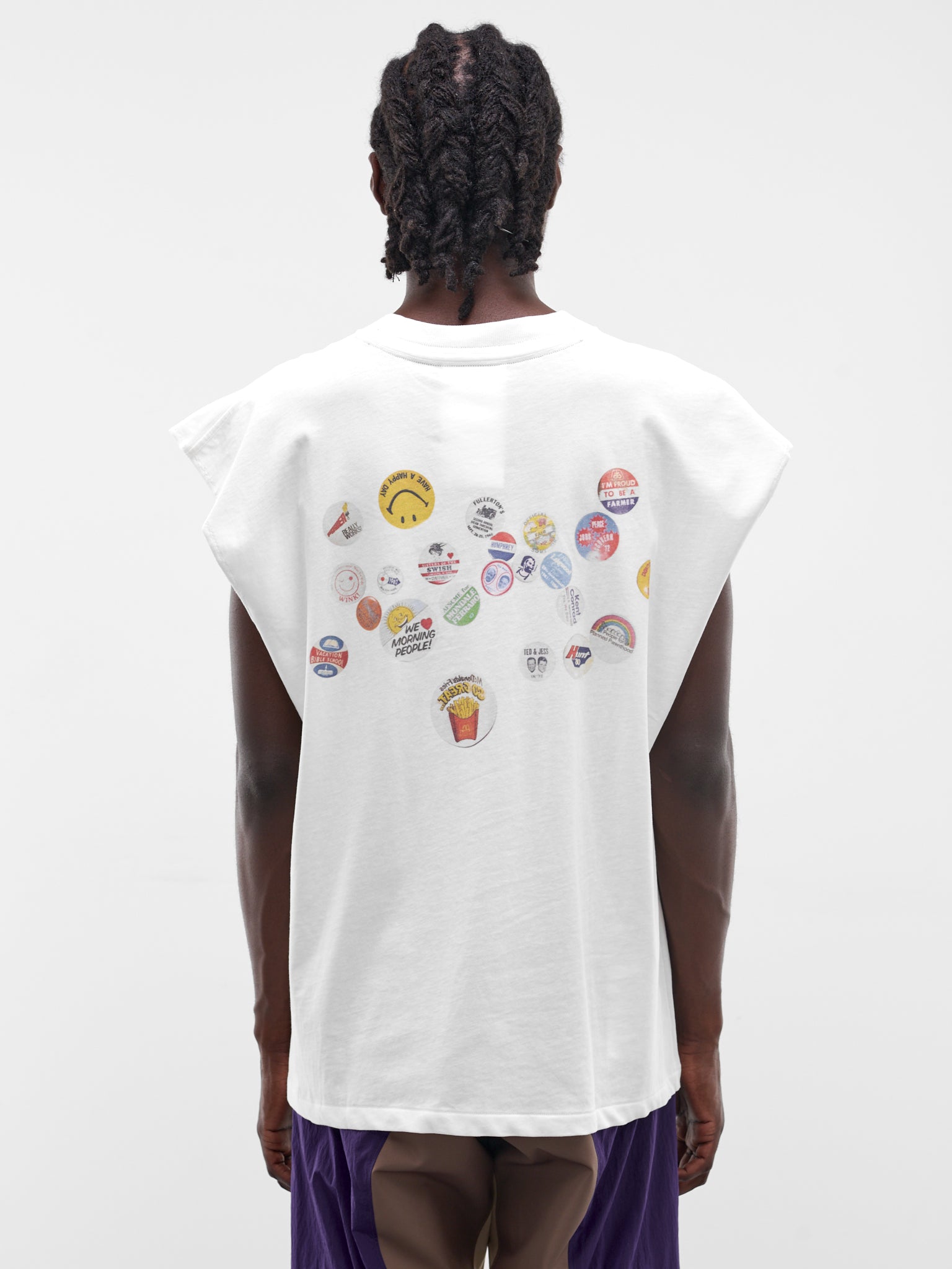 Trompe L'oeil Vintage Graphic Tee (CT-SV-NRS-1009-WHITE)