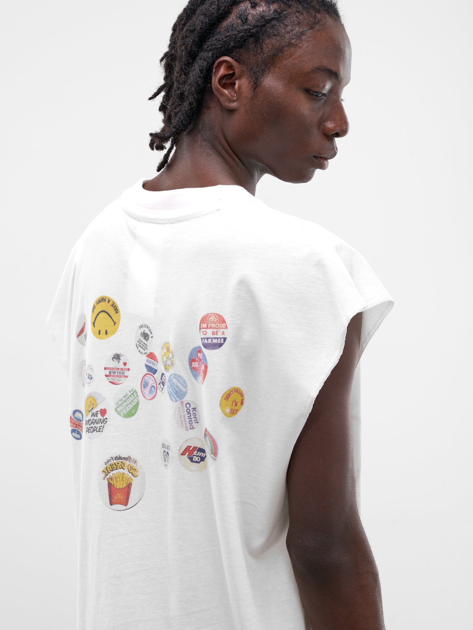 Trompe L'oeil Vintage Graphic Tee (CT-SV-NRS-1009-WHITE)