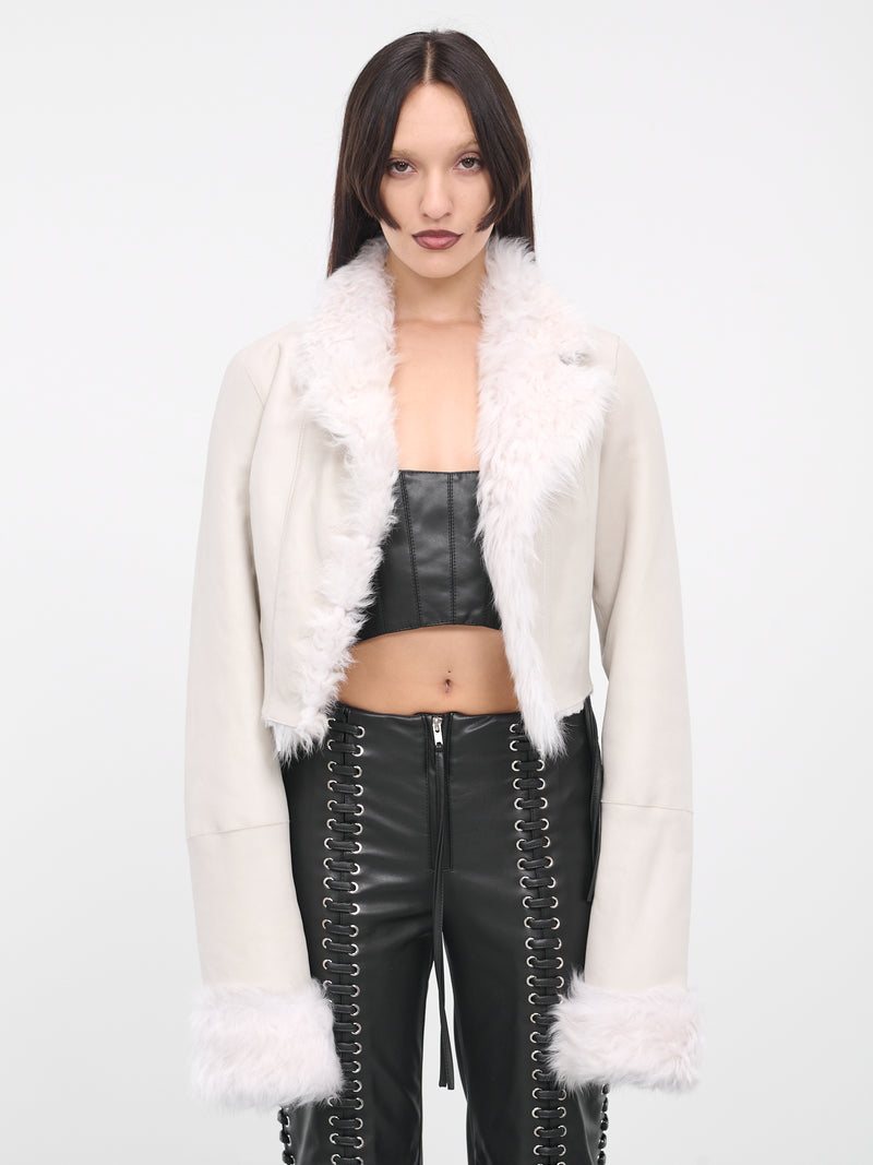 Shearling Jacket (CT002USH-CREAM)