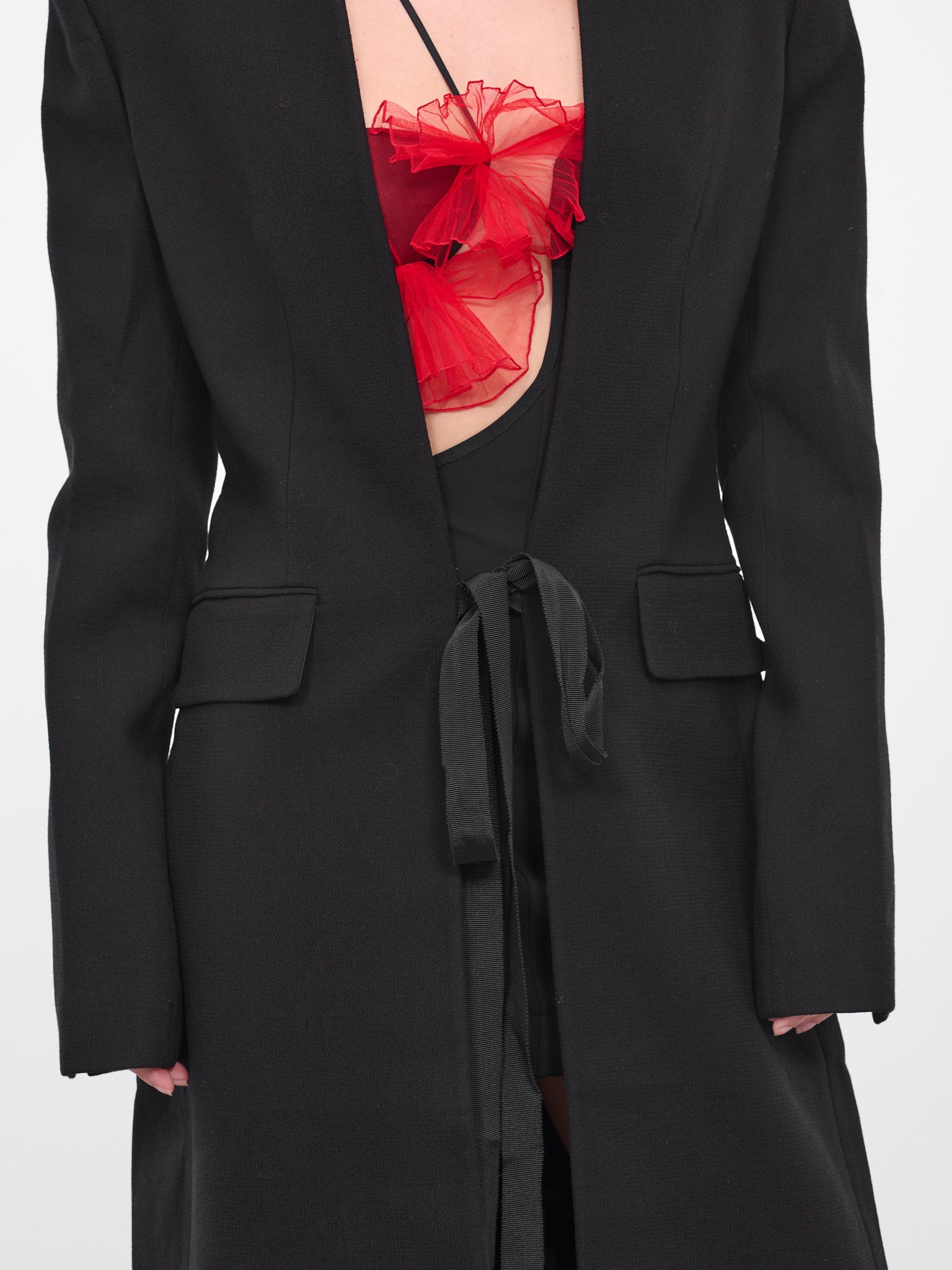 Tailored Maxi Coat (CT004-BLACK)