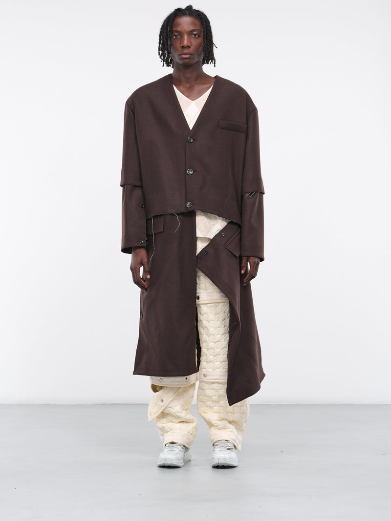 Block Coat (CT04-01-BROWN)