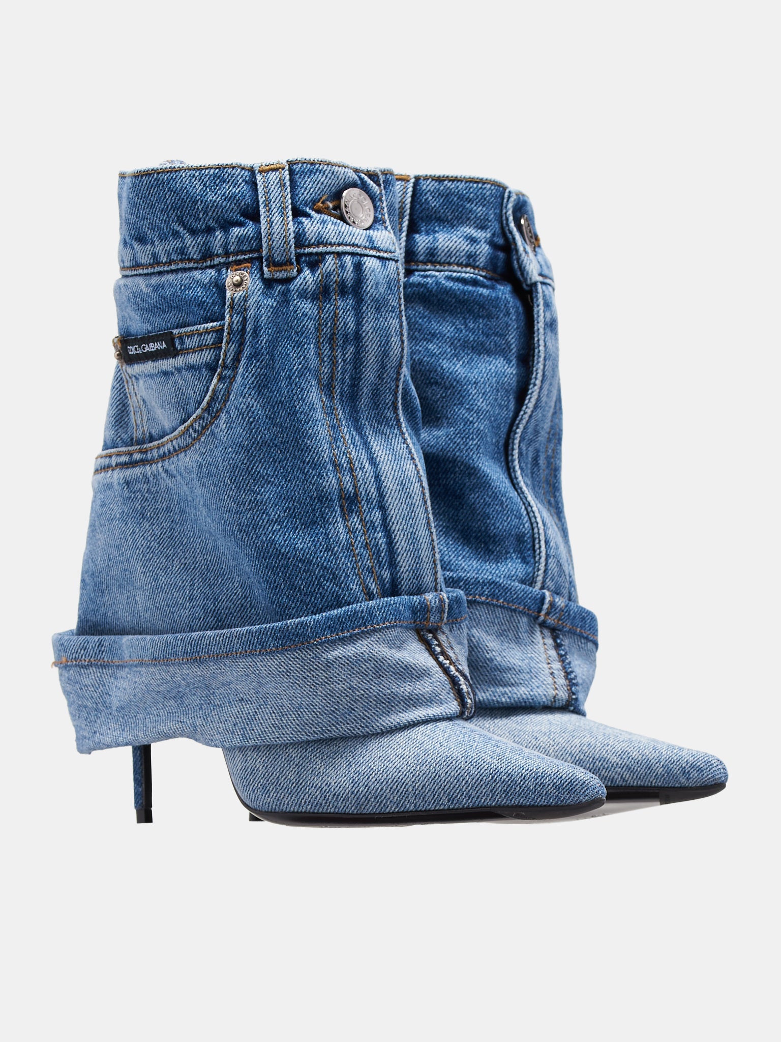 Denim Jeans Boots (CT1031-AS004-80650-BLUE)