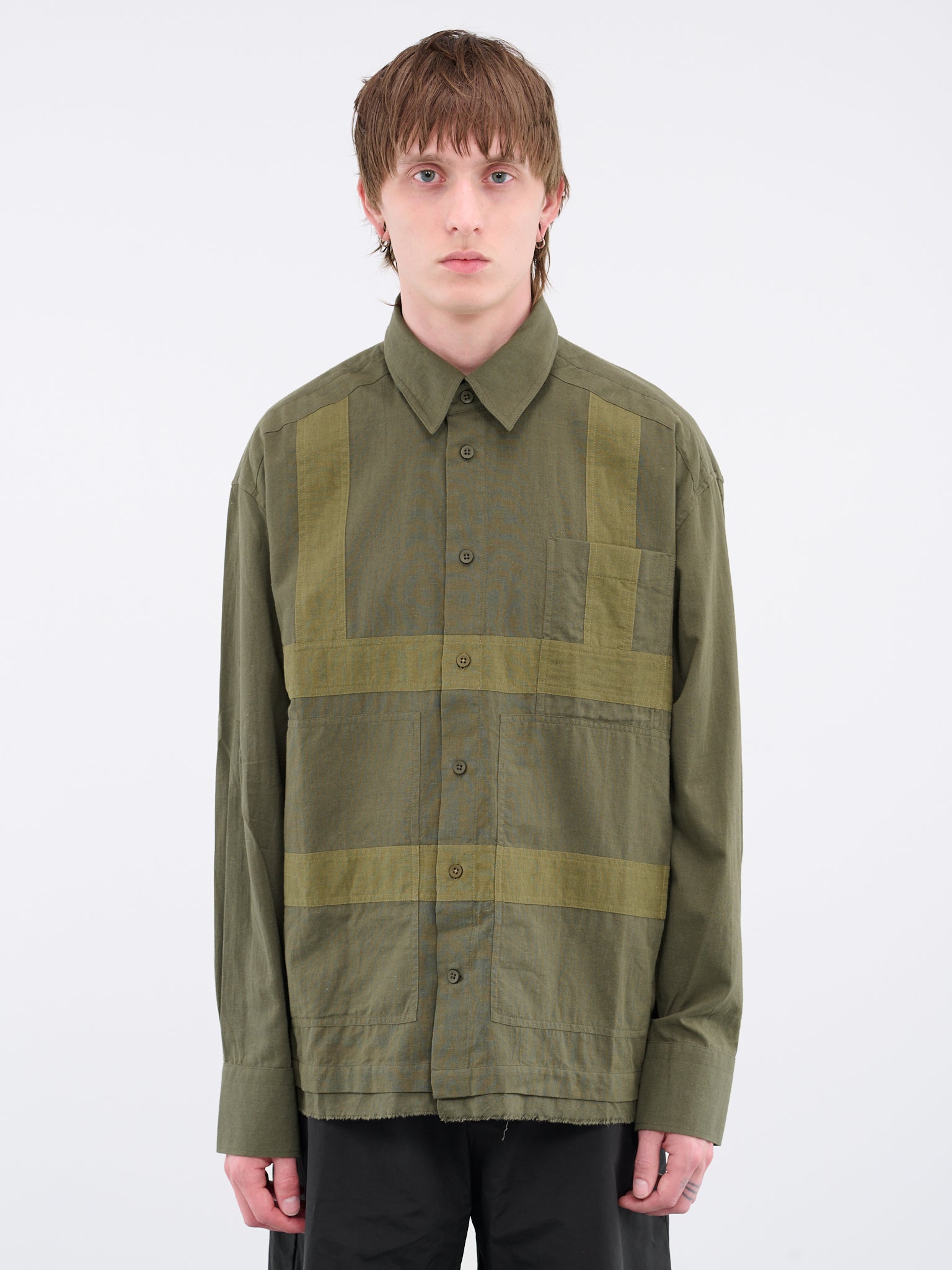 CRAIG GREEN Patchwork Shirt | H.Lorenzo - front