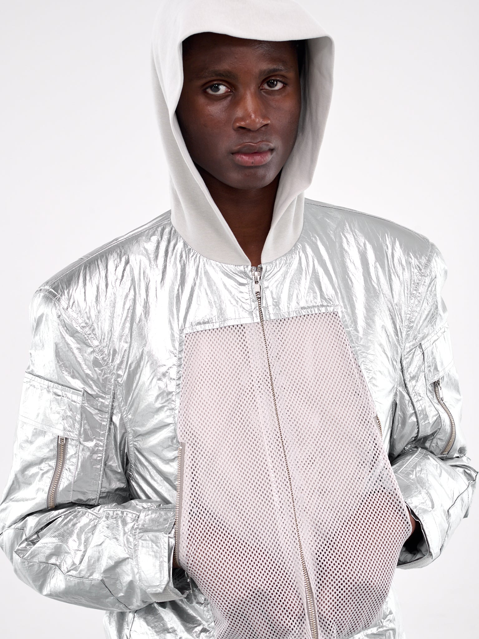 Tank Reflective Jacket (CZ25-111110-SILVER)