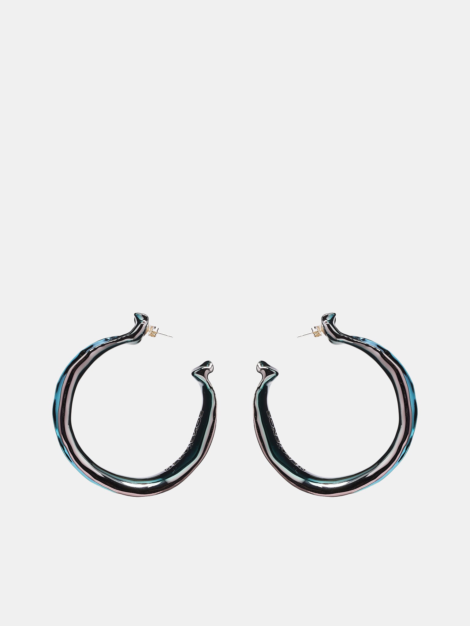 Faïnce Creole Hoops (D043DLC-T-TITANIUM)