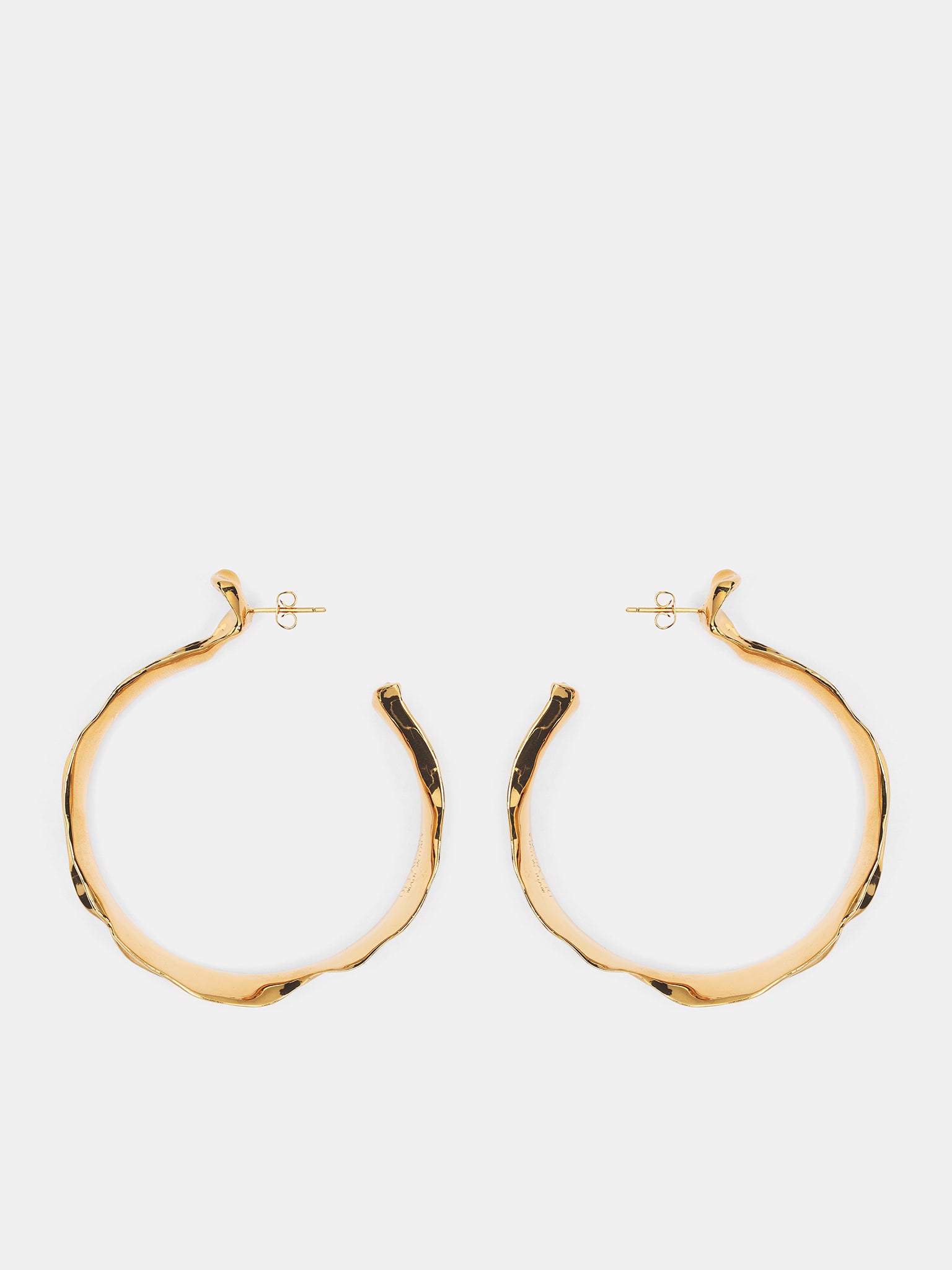 Sterling Silver Daimon Hoops (D05-G-DAIMON-HOOPS-GOLD)