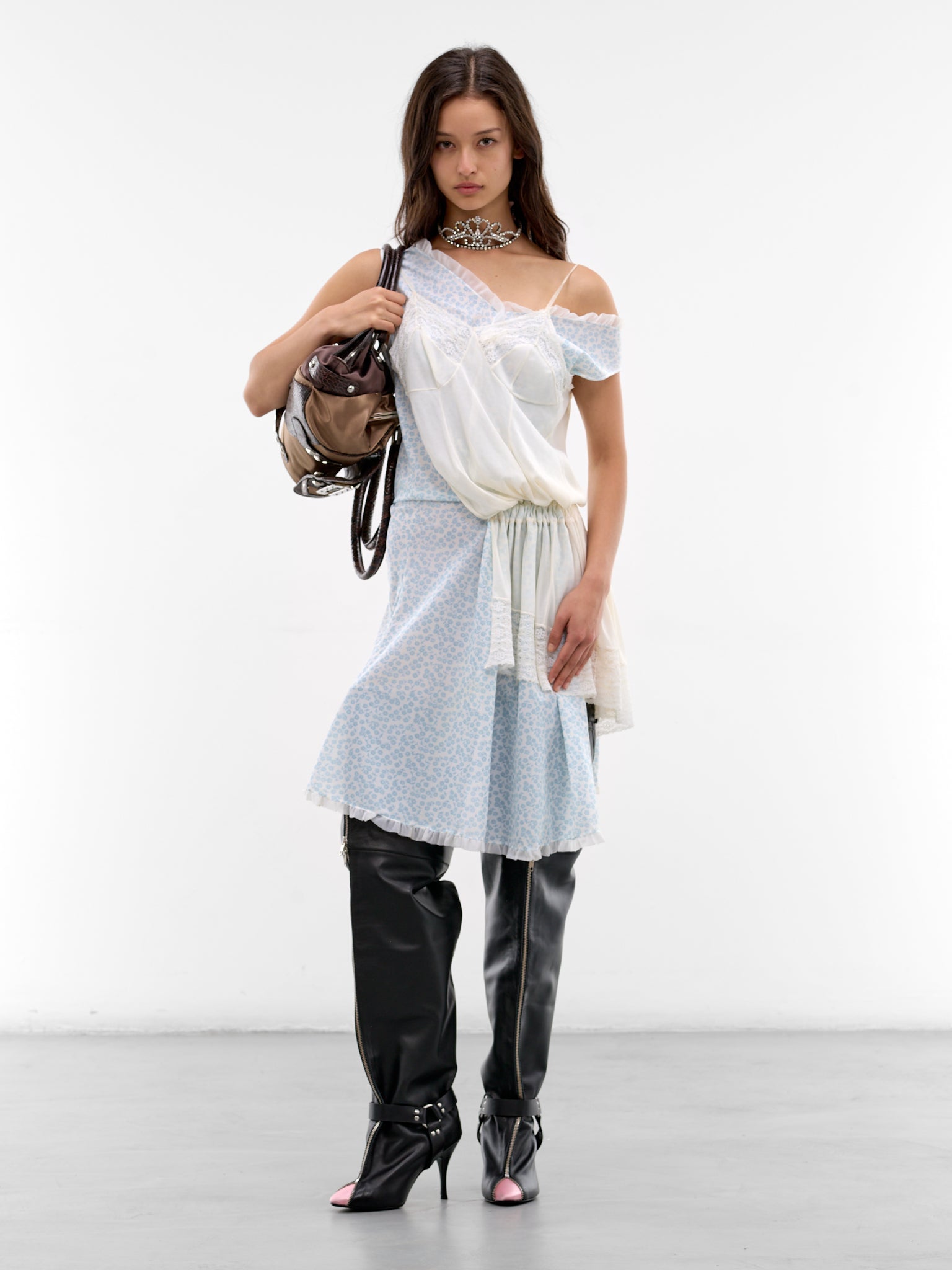 August Barron Nightgown Dress | H.Lorenzo - styled