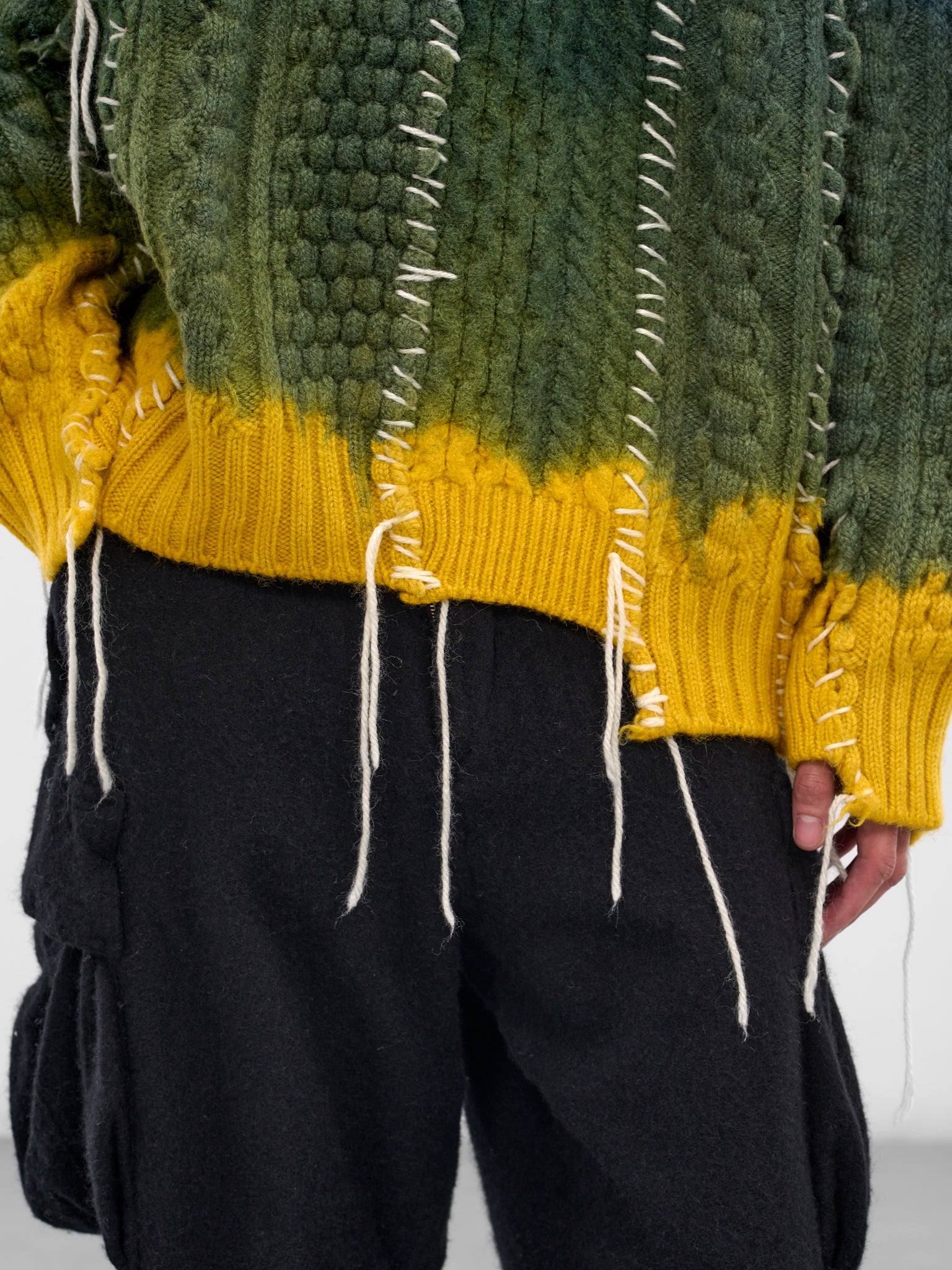 Deconstructed Gradient Knit Sweater (DC-NS-KN-09-MORNING)