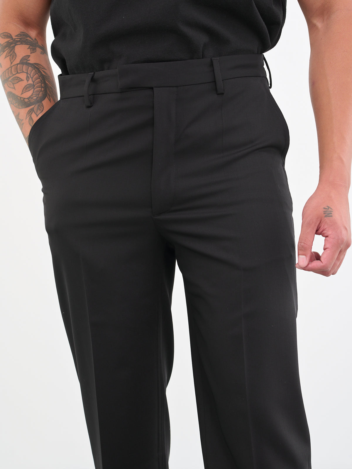 Tailored Trousers (DDMPL0001-METEORITE-BLACK)