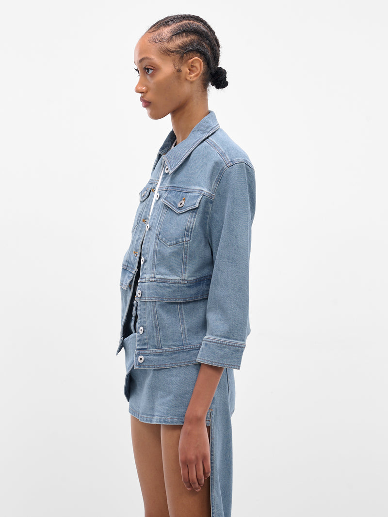 NICOLA BROGNANO Denim Bi Jacket | H.Lorenzo - side