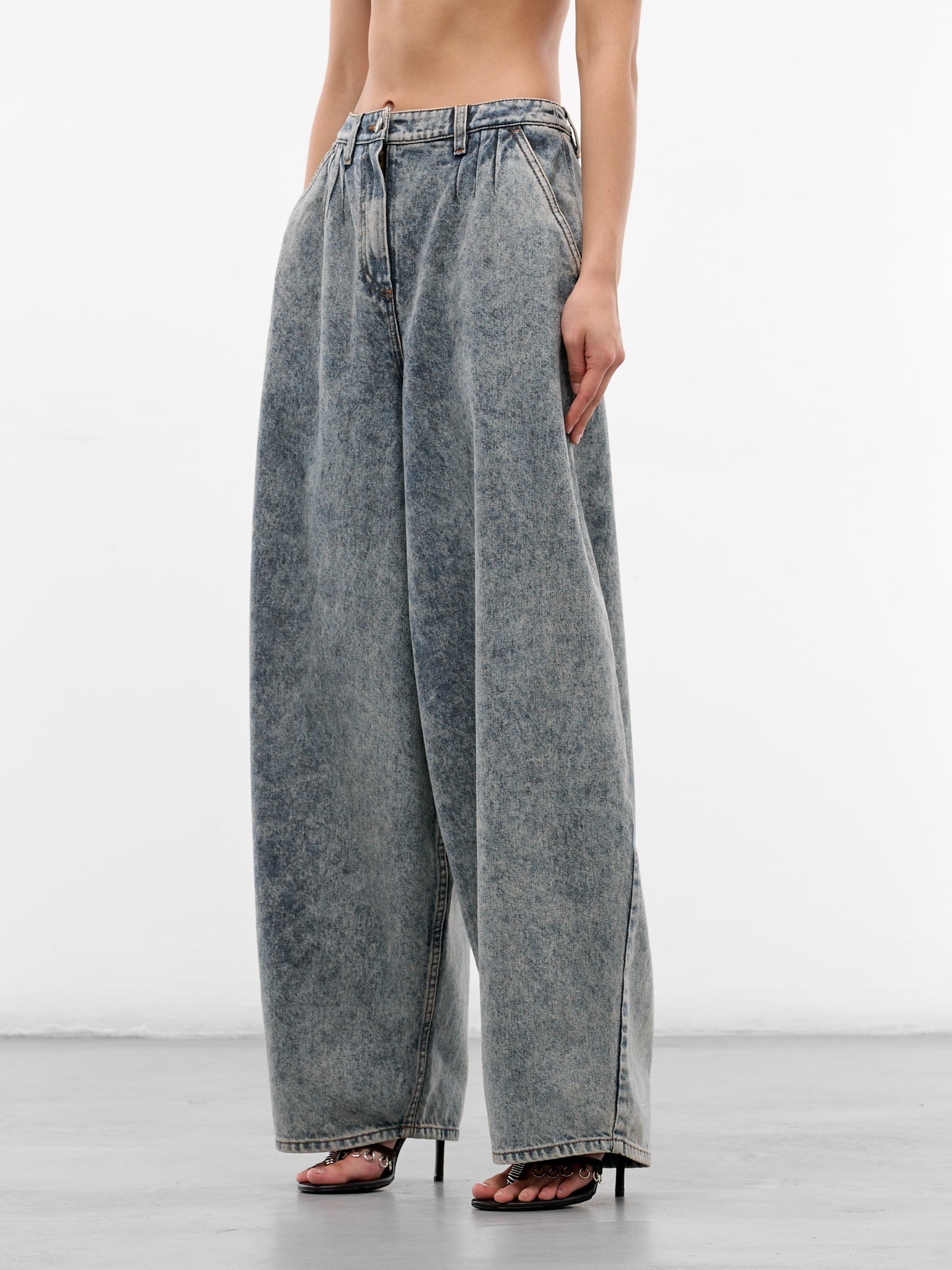 Blue Vintage Denim Baggy Jeans (DENIM11-VINTAGE-BLUE)