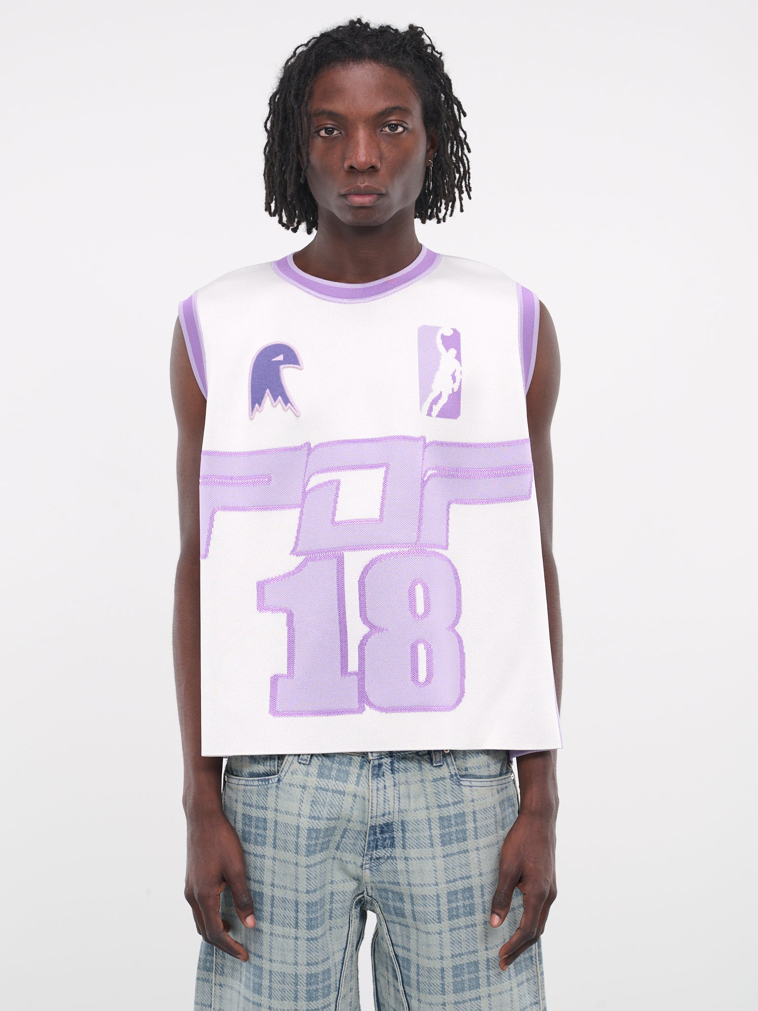 Basket K000 (DFBSKT-K000-PX-WHITE-PURPLE)