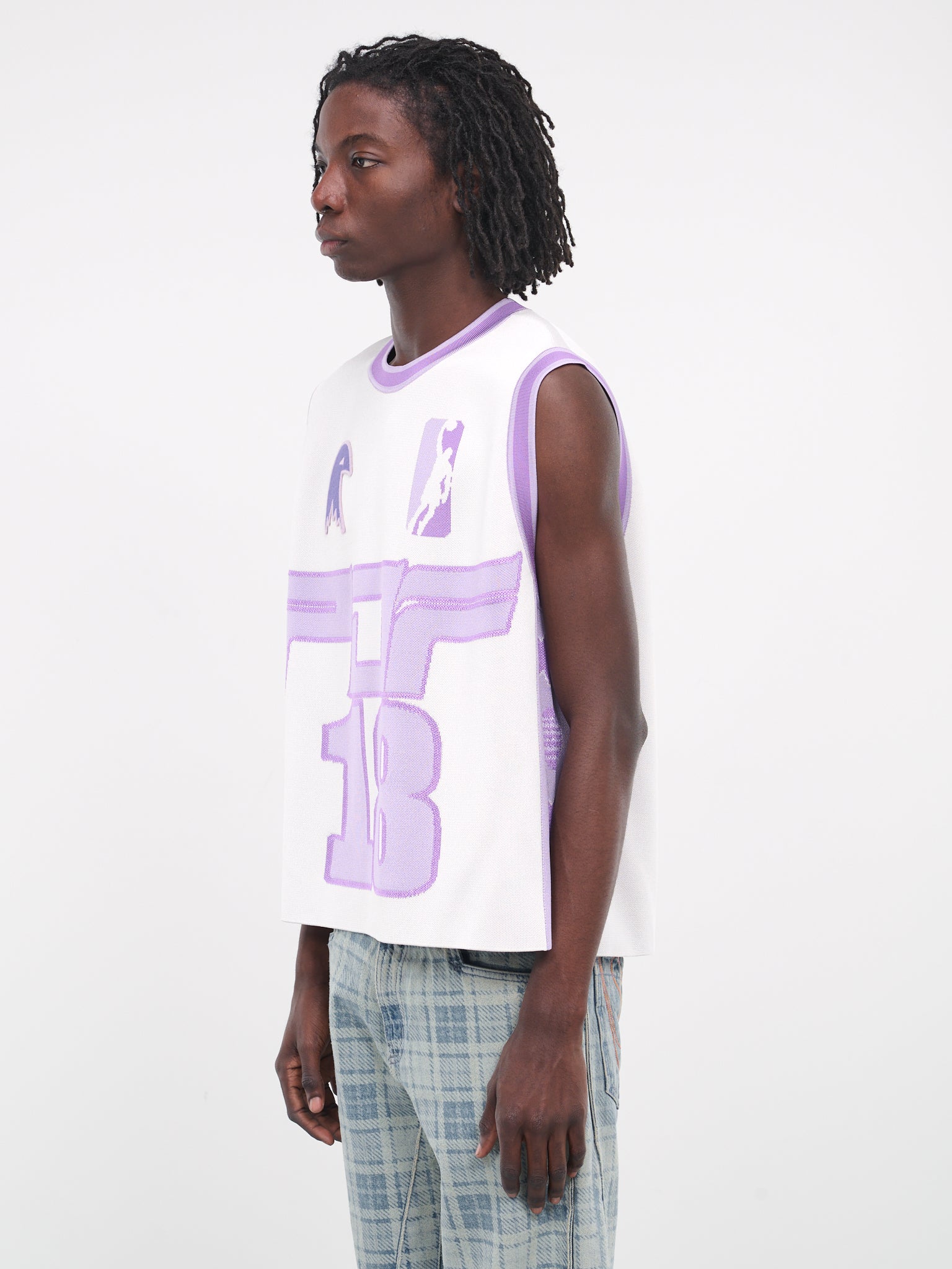Basket K000 (DFBSKT-K000-PX-WHITE-PURPLE)