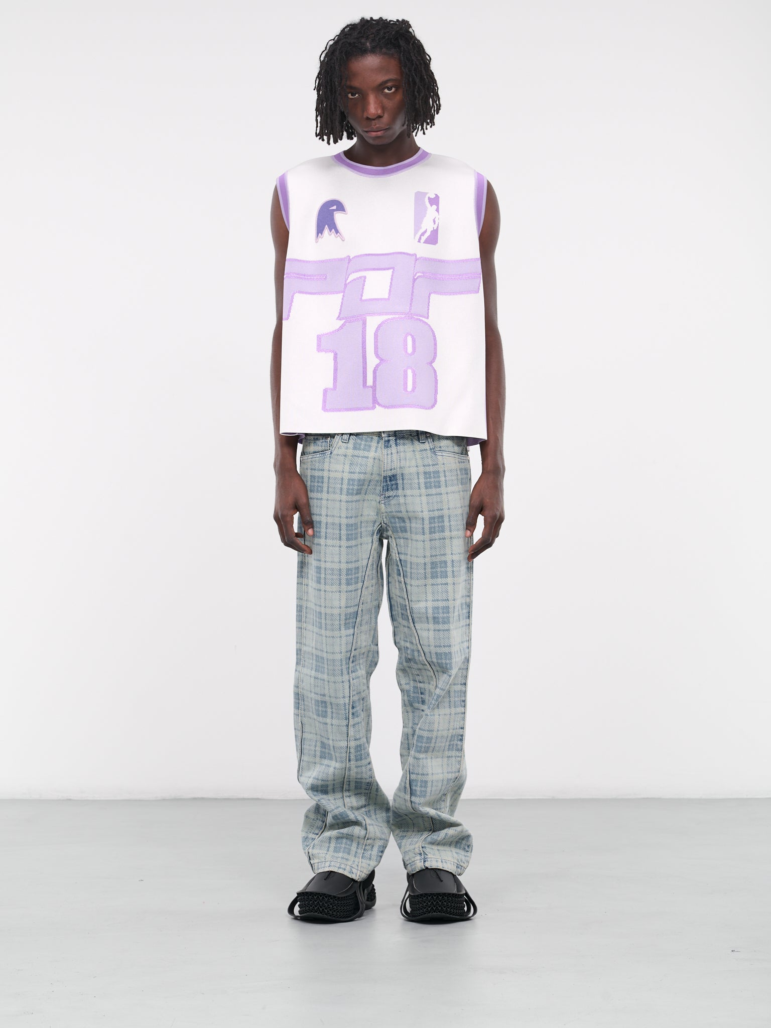 Basket K000 (DFBSKT-K000-PX-WHITE-PURPLE)
