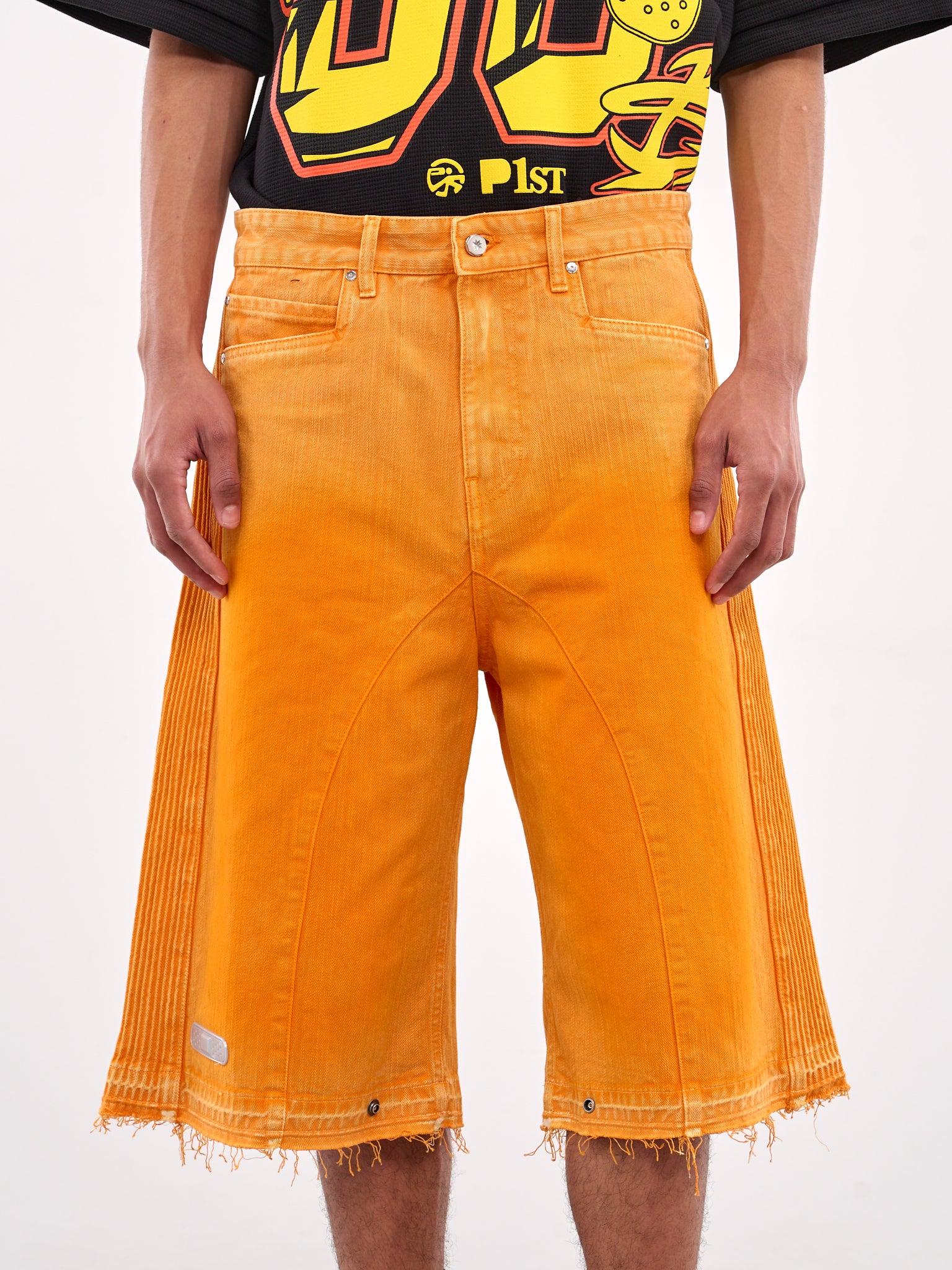 Denim Shorts (DFM03013TF118PX-ORANGE)