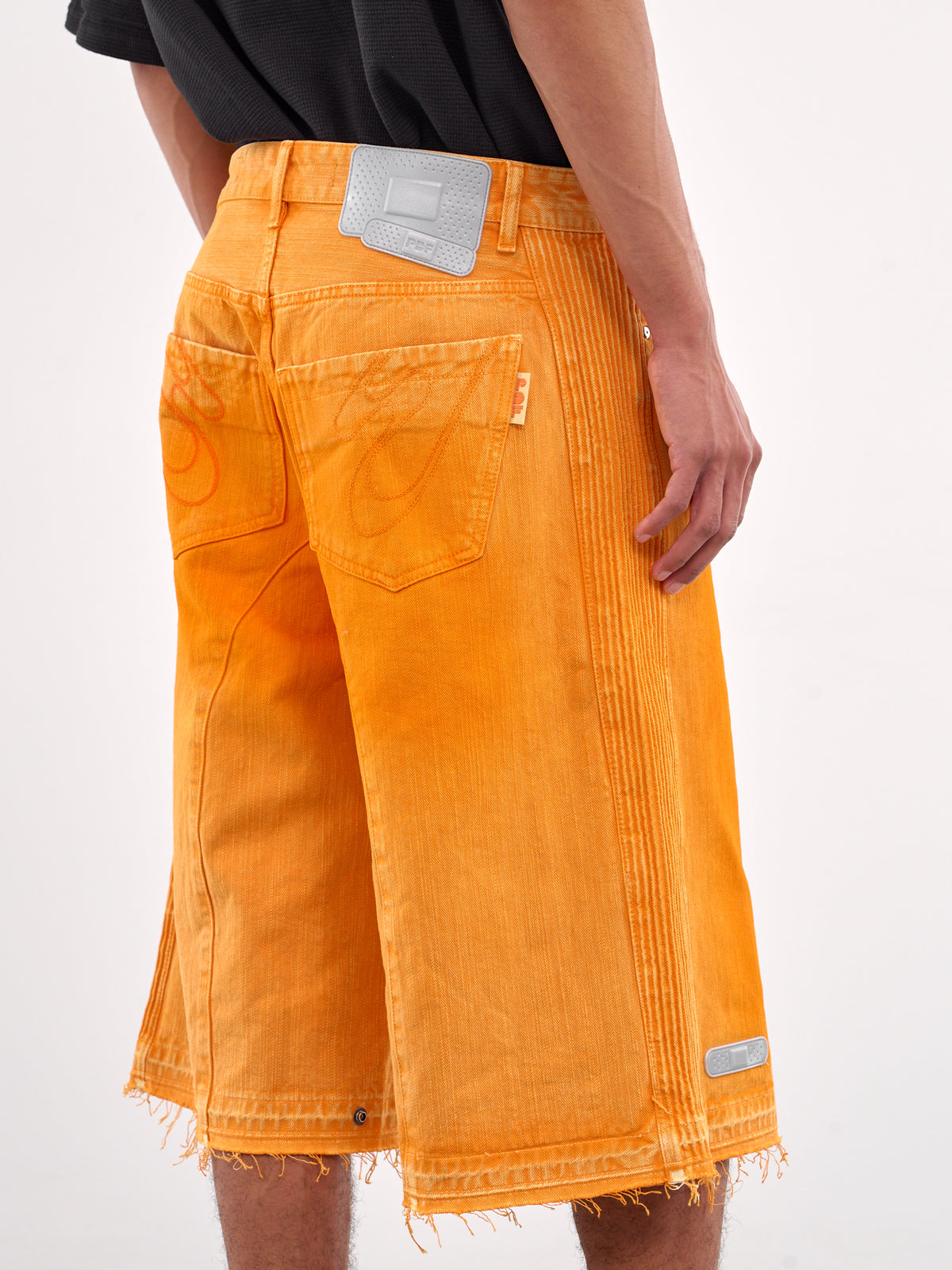 Denim Shorts (DFM03013TF118PX-ORANGE)