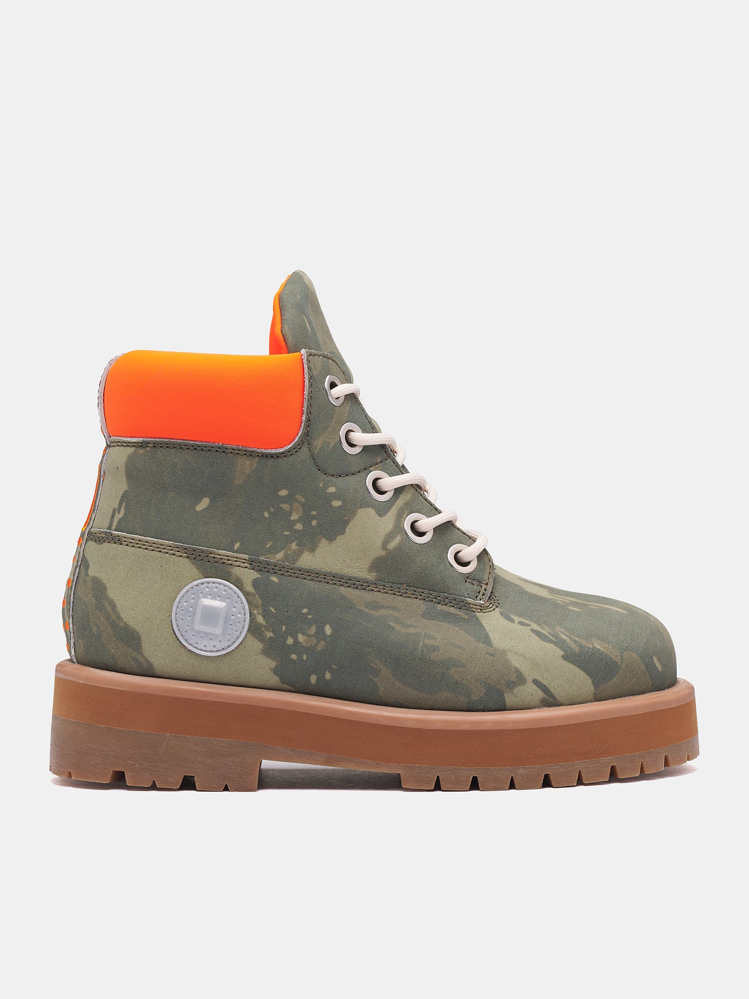 Strada Camo Boots (DFM45012S0007-CAMO-ORANGE)