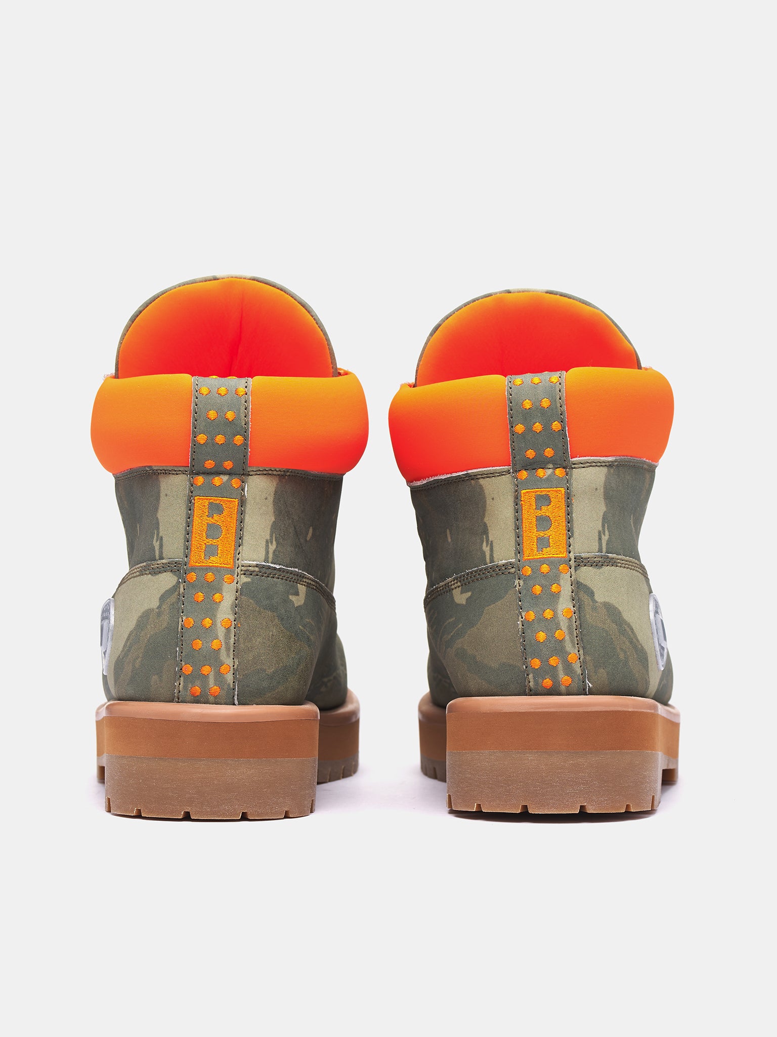 Strada Camo Boots (DFM45012S0007-CAMO-ORANGE)